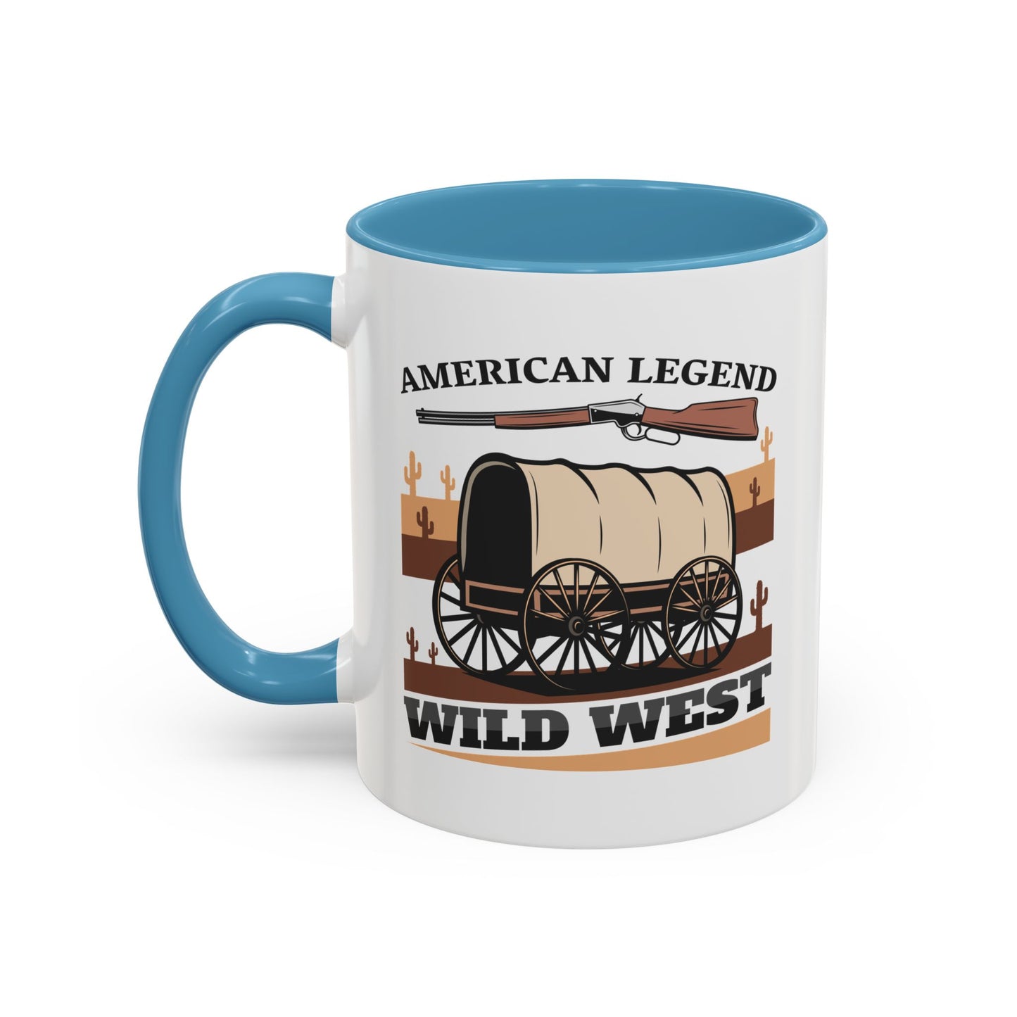 Accent Coffee Mug (11, 15oz) - American Legend - Wild West