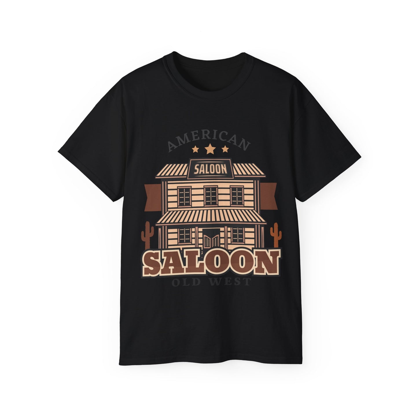 Unisex Ultra Cotton Tee - American Cowboy - Saloon - Wild West