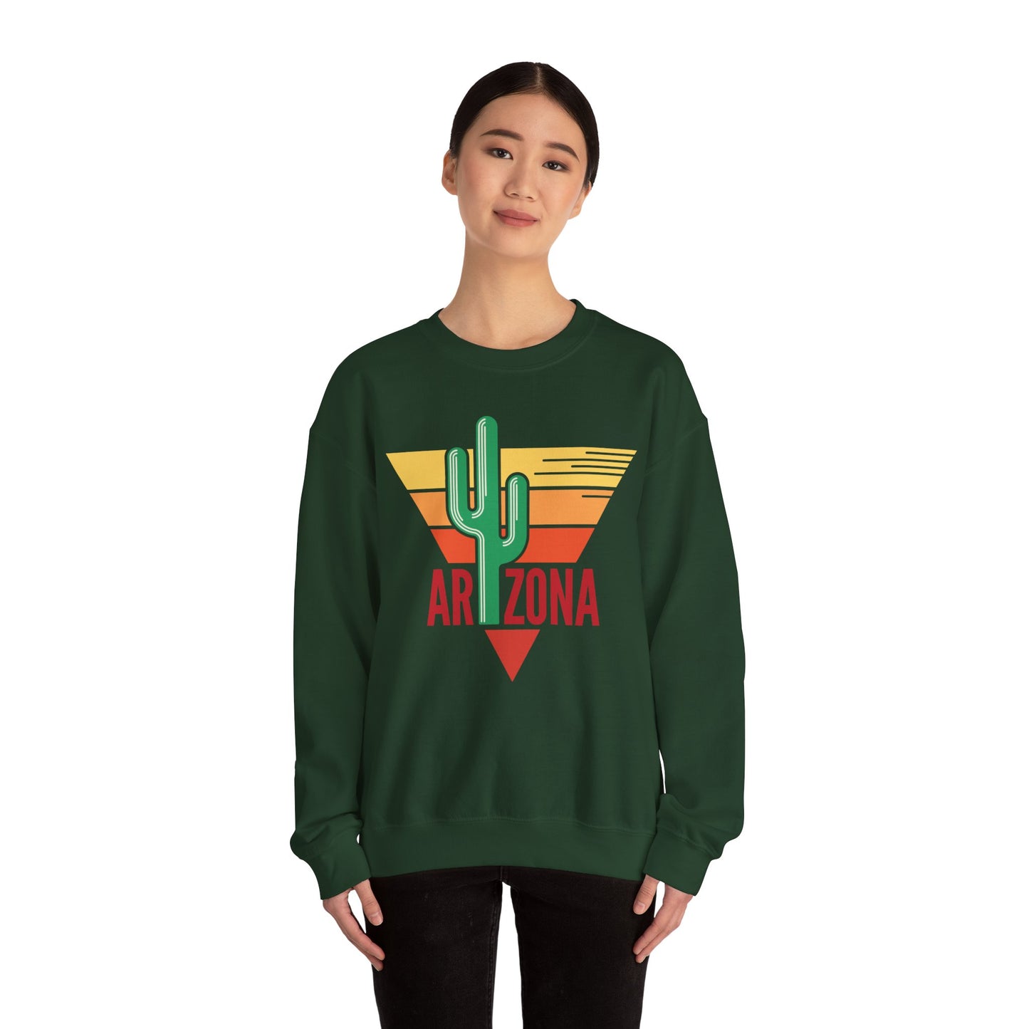Crewneck Sweatshirt - Arizona - Red