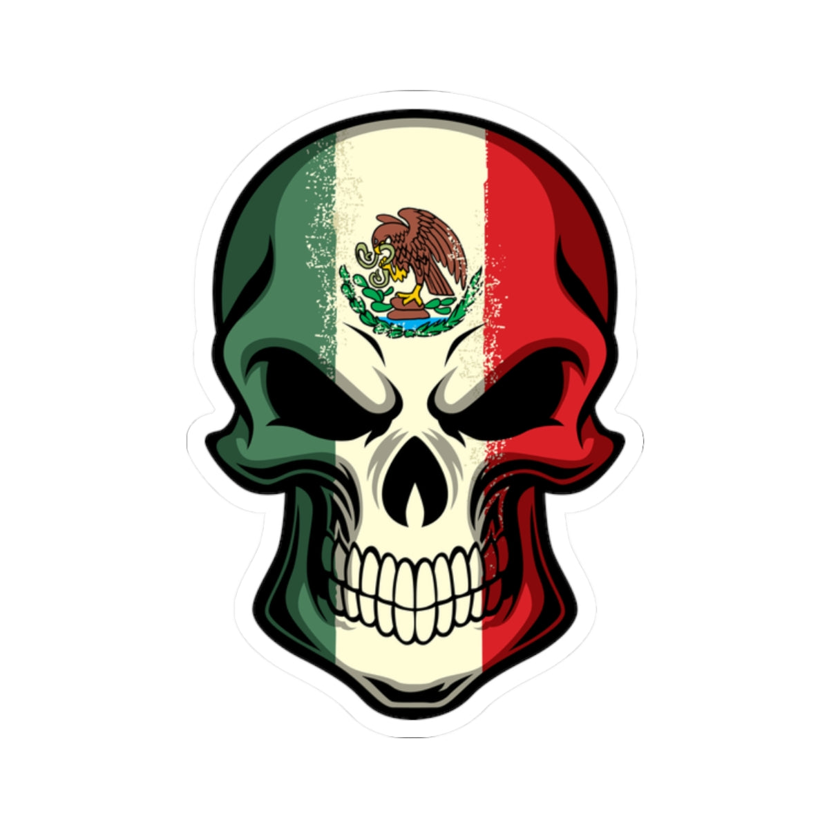 Kiss-Cut Stickers - Mexican Skull