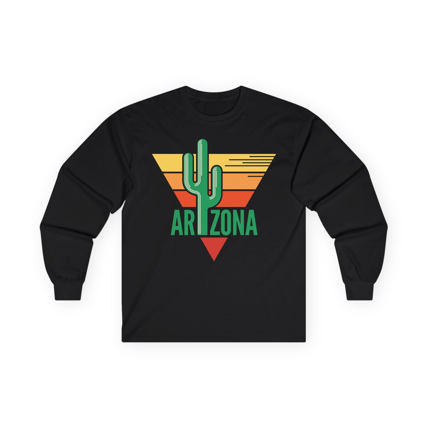 Unisex Ultra Cotton Long Sleeve Tee - Arizona - Nature Green