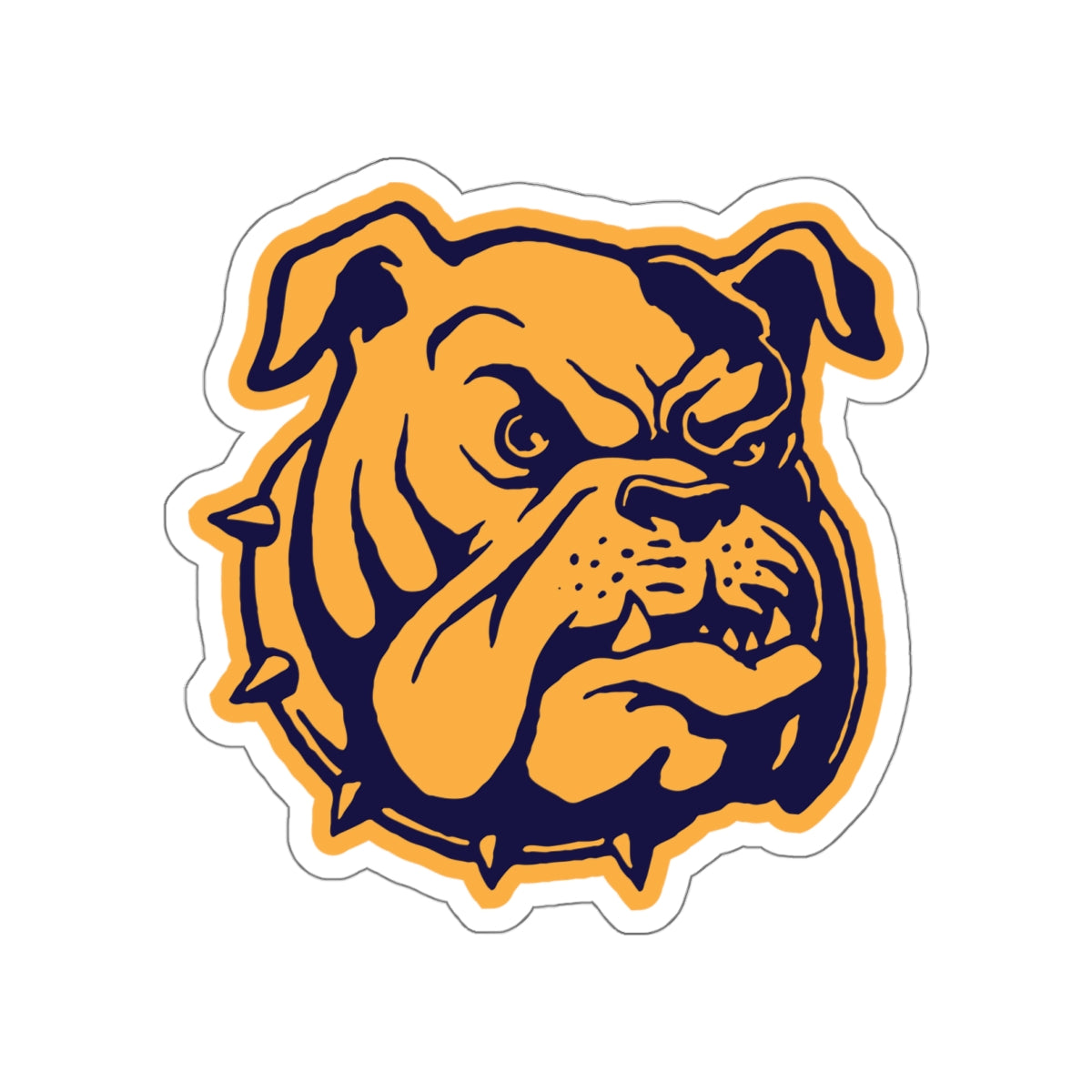 Die-cut stickers - Bulldog Head