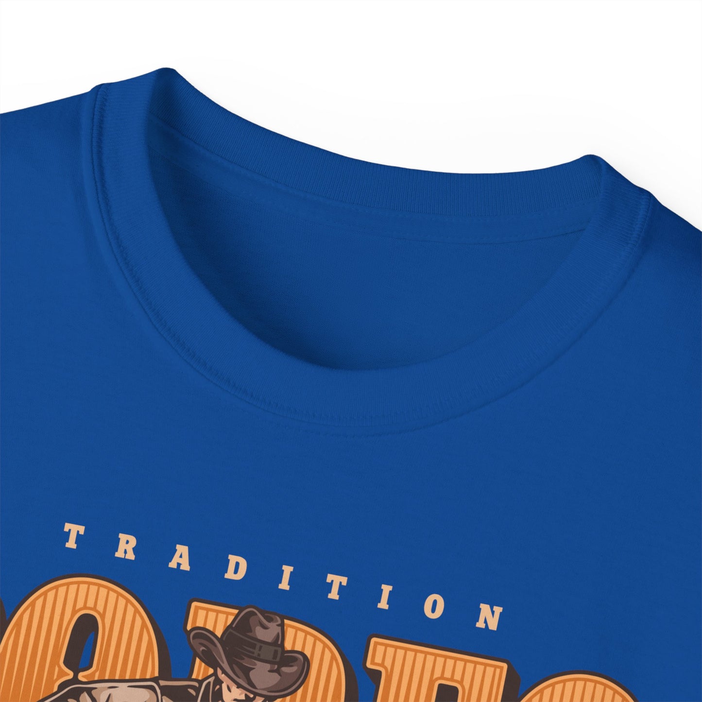 Unisex Ultra Cotton Tee - Tradition Rodeo Show - Bull Riding Events