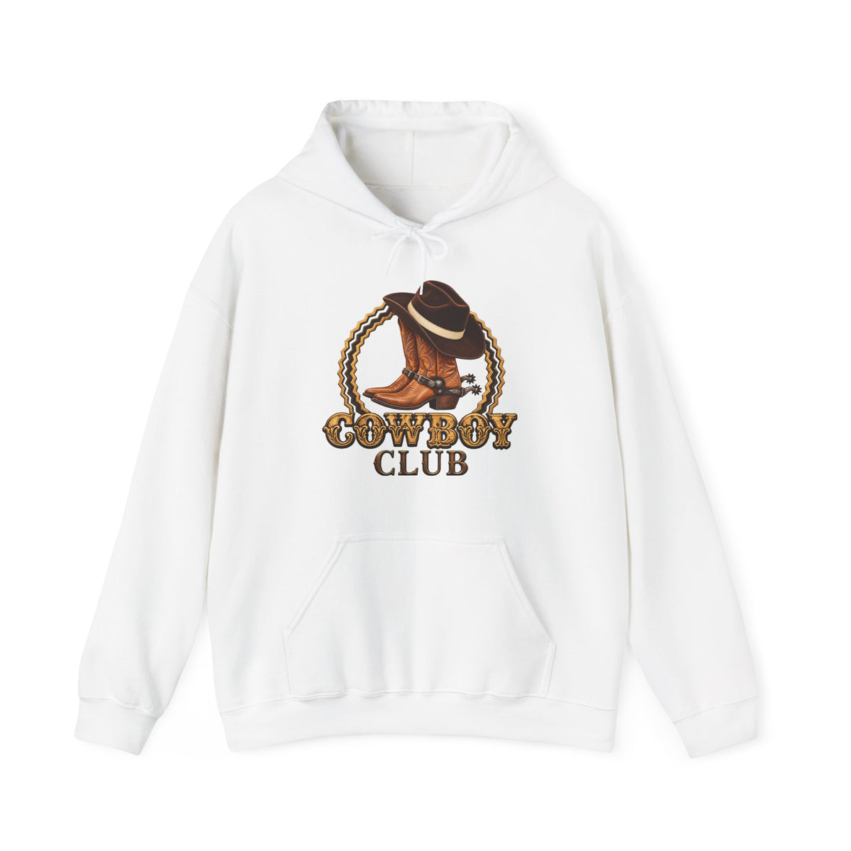 Hoodie — Cowboys - Cowboy Club - Color - 3D Transparent