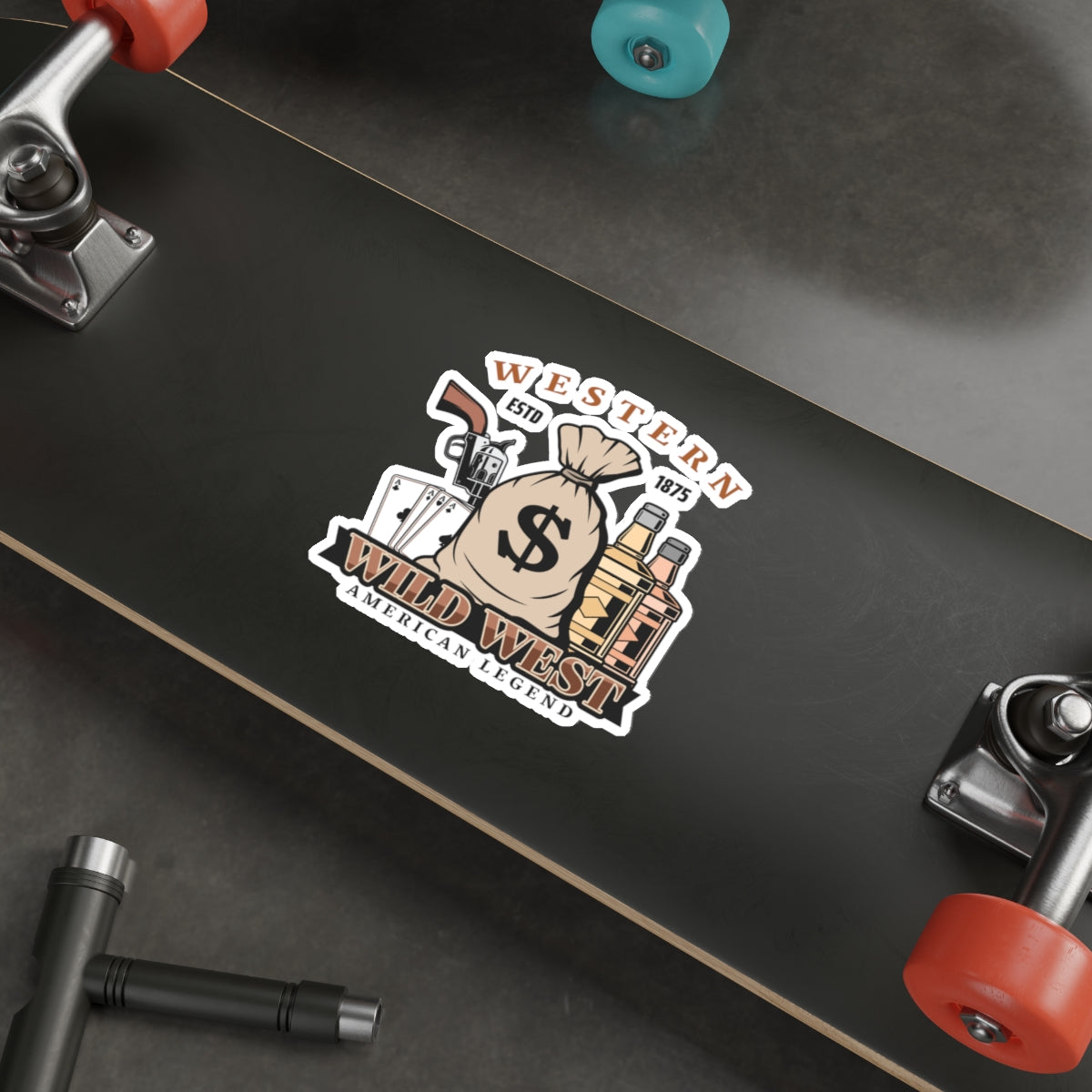 Die-cut stickers - Western - Wild West - American Legend