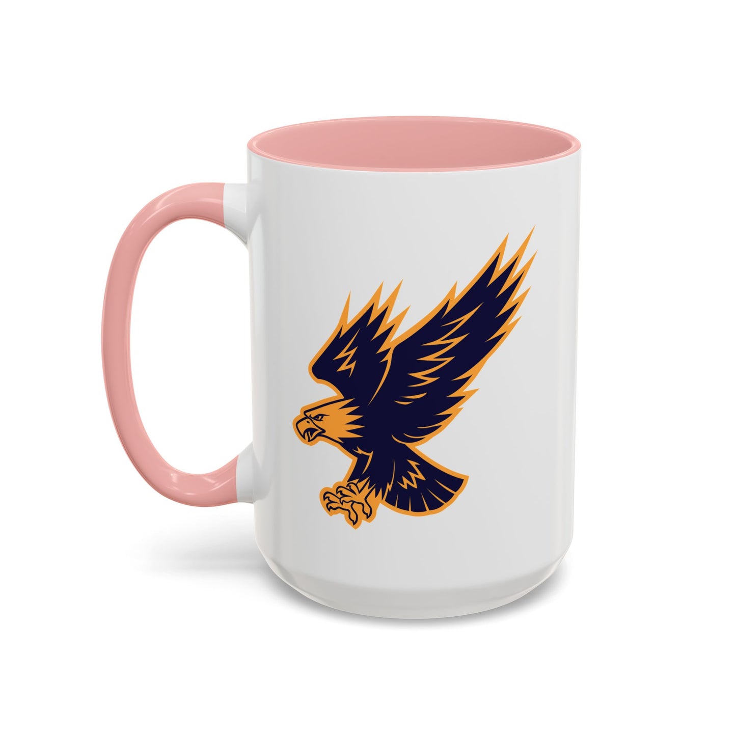 Accent Coffee Mug (11, 15oz) - Attacking Eagle