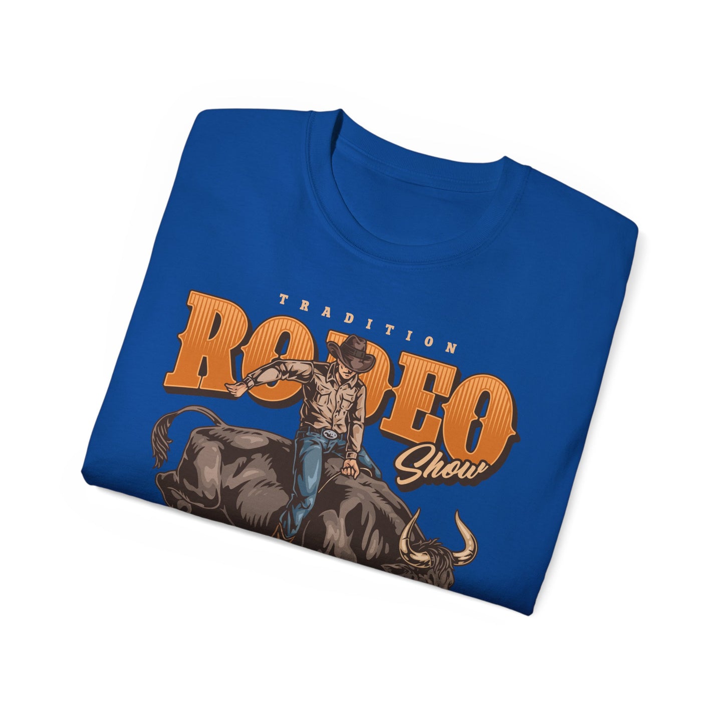 Unisex Ultra Cotton Tee - Tradition Rodeo Show - Bull Riding Events