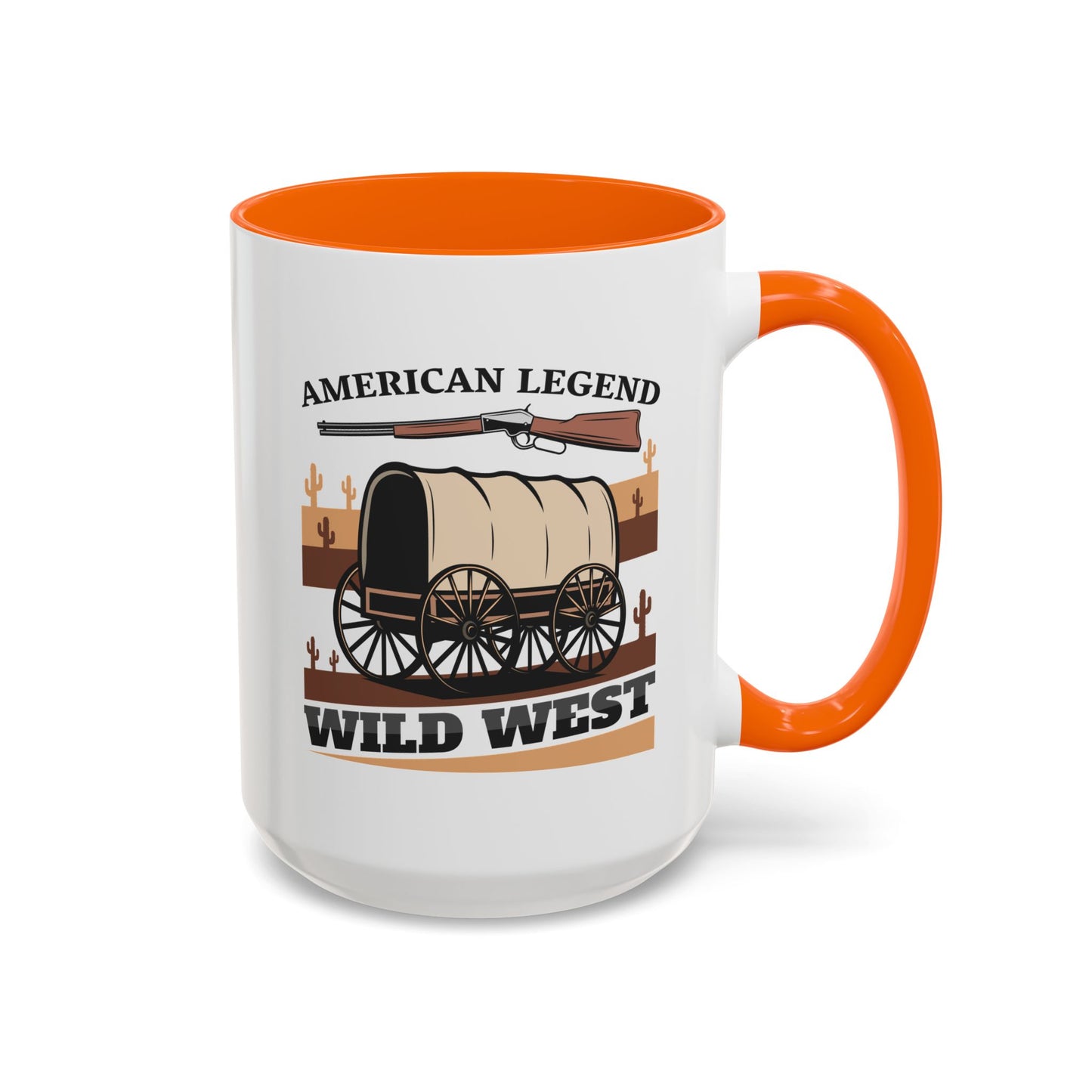 Accent Coffee Mug (11, 15oz) - American Legend - Wild West