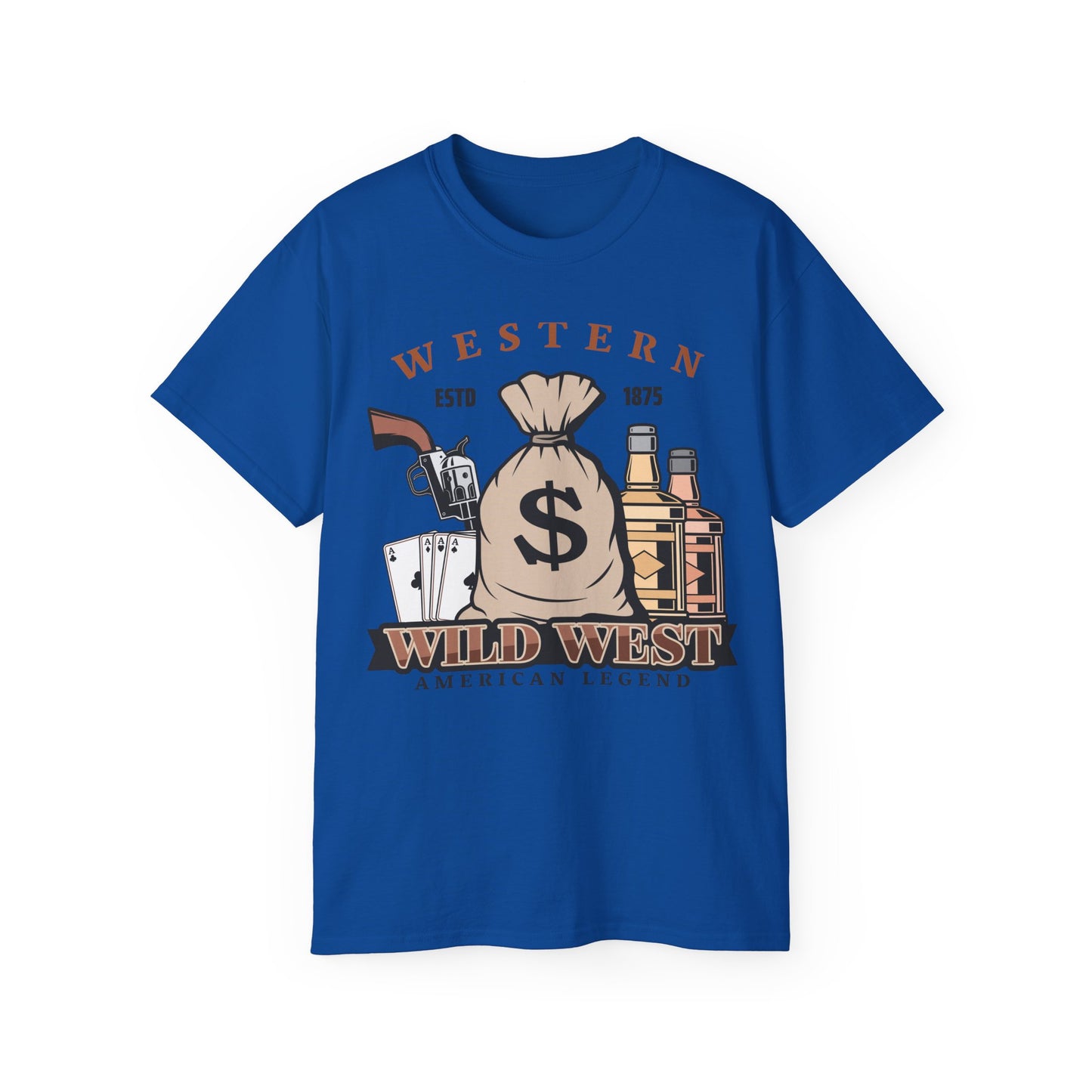Unisex Ultra Cotton Tee - Western - Wild West - American Legend