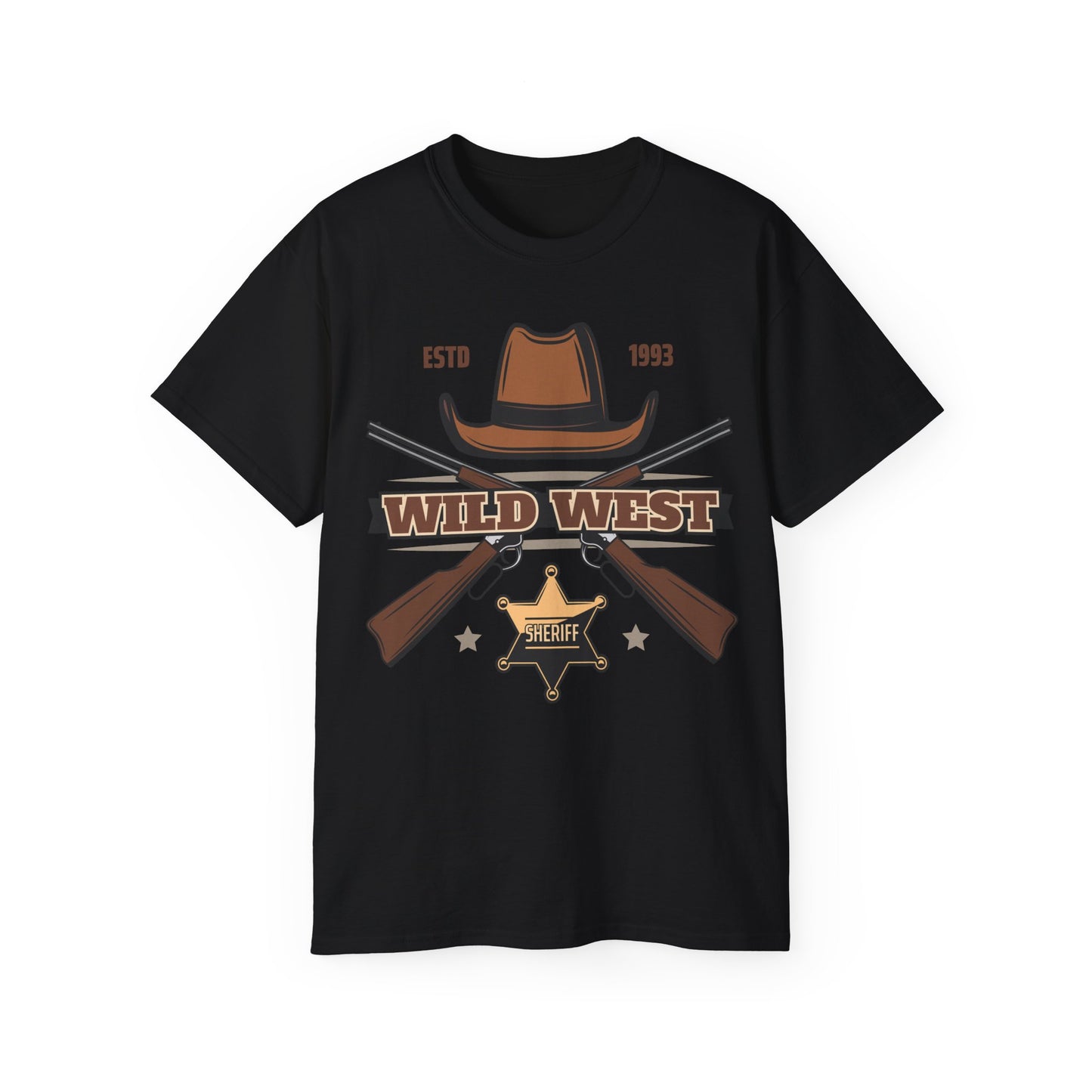 Unisex Ultra Cotton Tee - Wild West - Sheriff