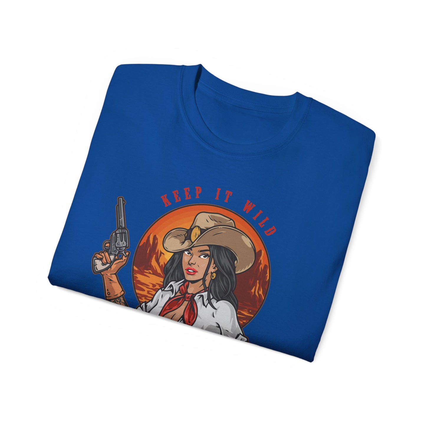 Unisex Ultra Cotton Tee - Keep It Wild - Spirit of Freedom