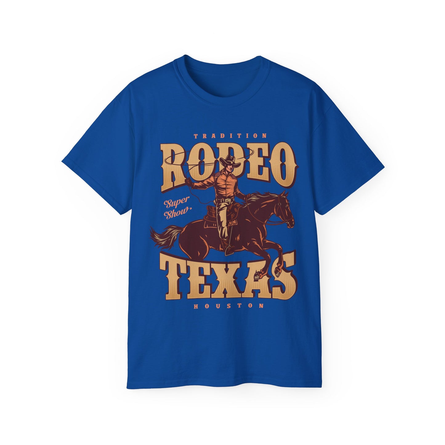 Unisex Ultra Cotton Tee - Tradition Rodeo Super Show - Houston, Texas