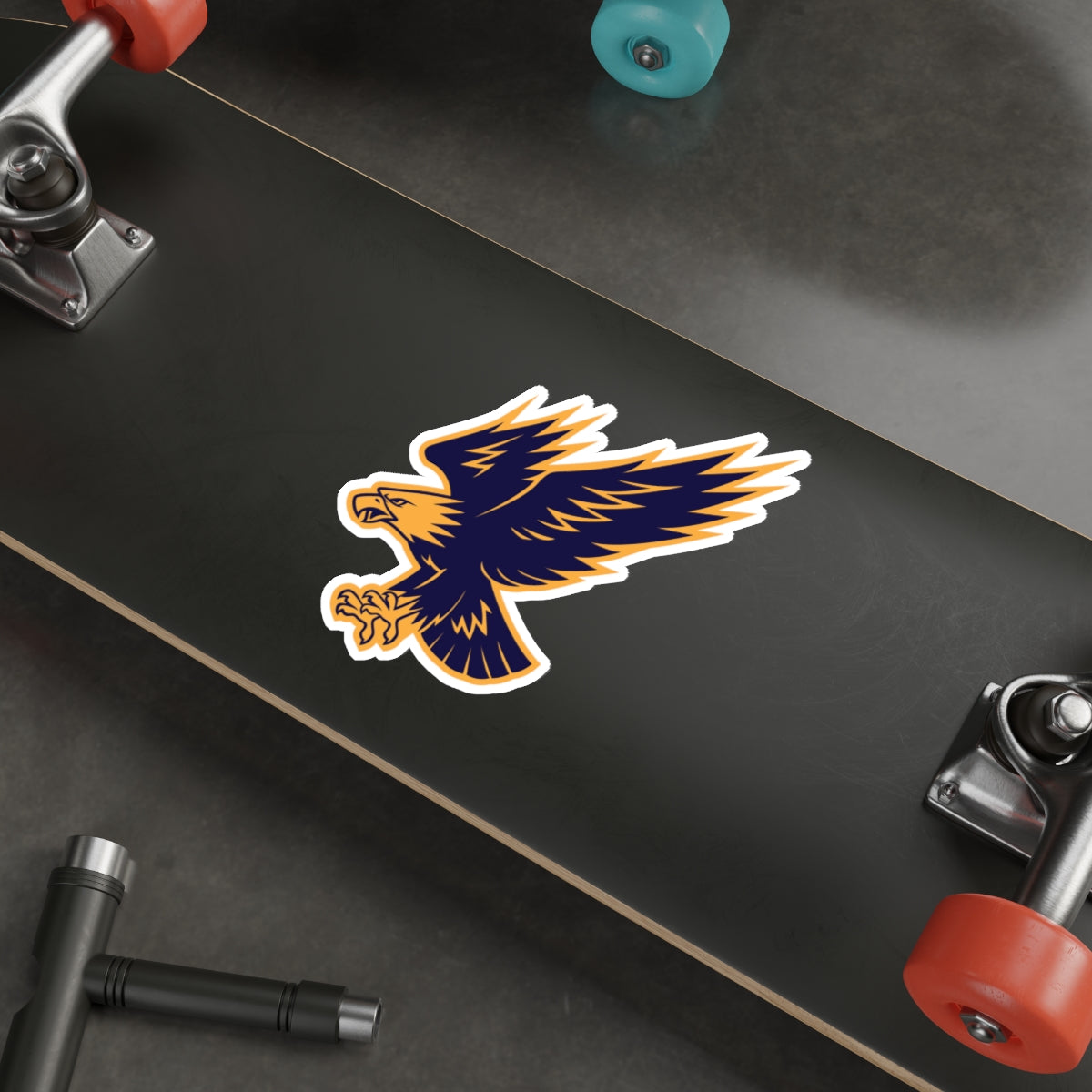 Die-cut stickers - Attacking Eagle