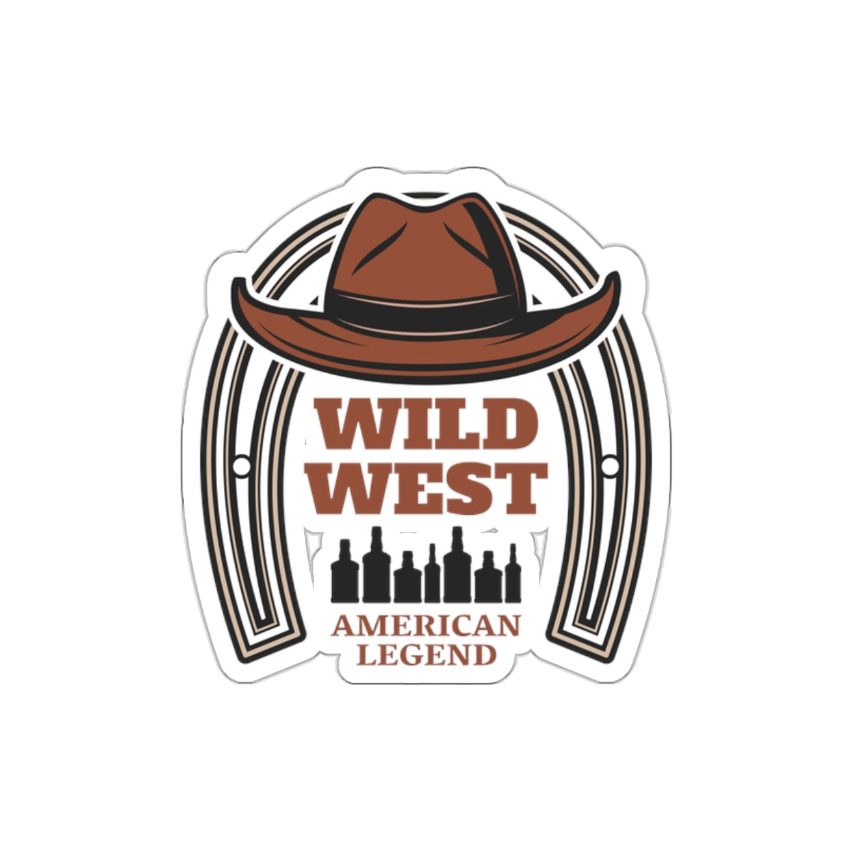 Die-cut stickers - Wild West - American Legend