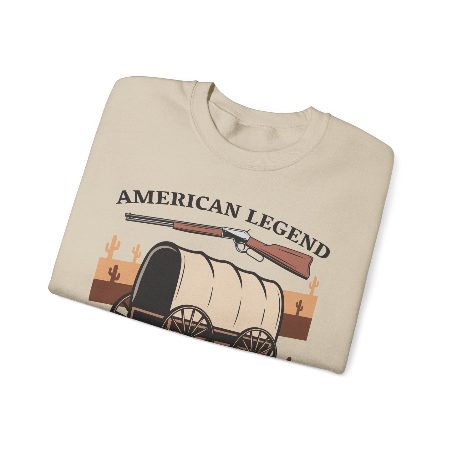 Crewneck Sweatshirt - American Legend - Wild West