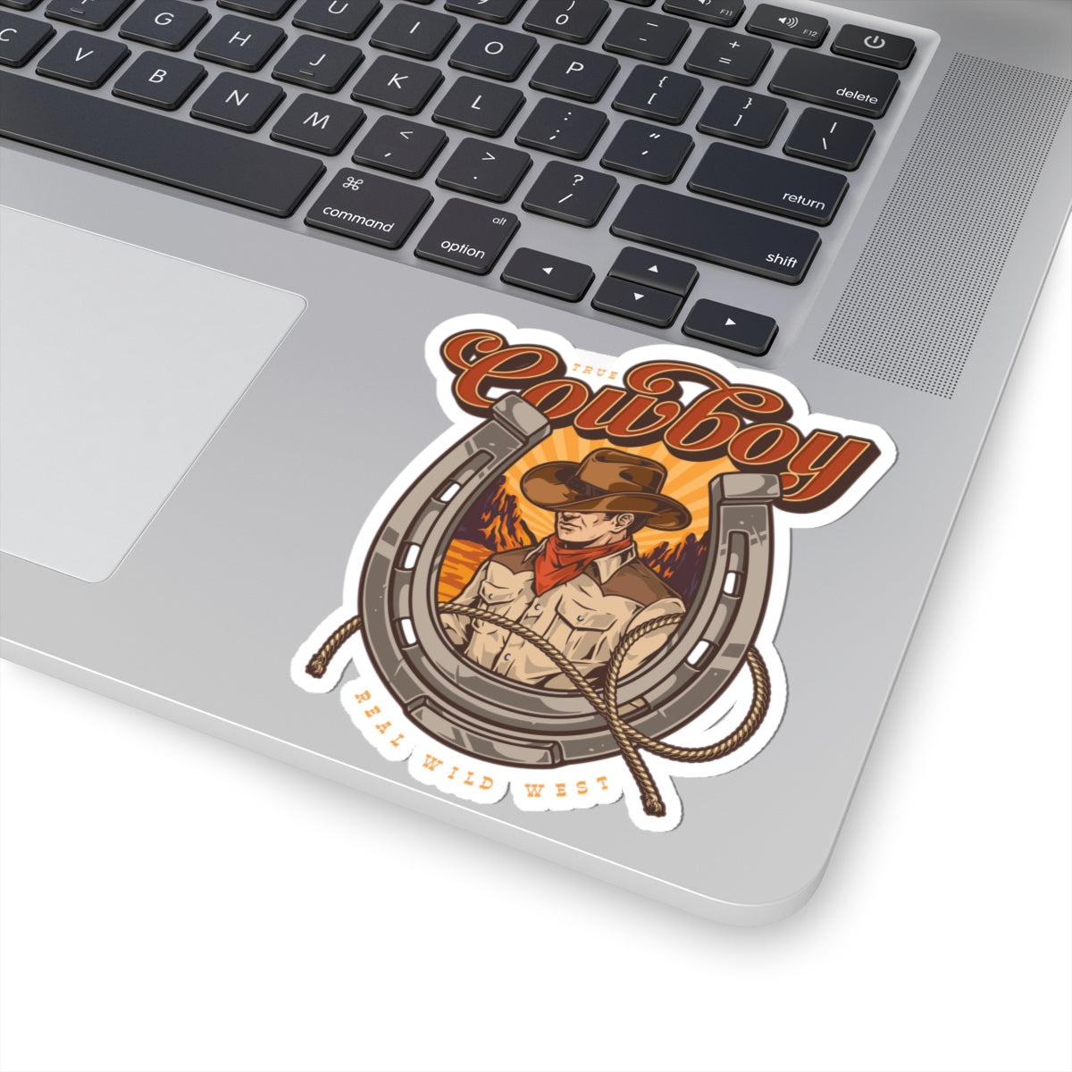 Kiss-Cut Stickers - True Cowboy - Real Wild West