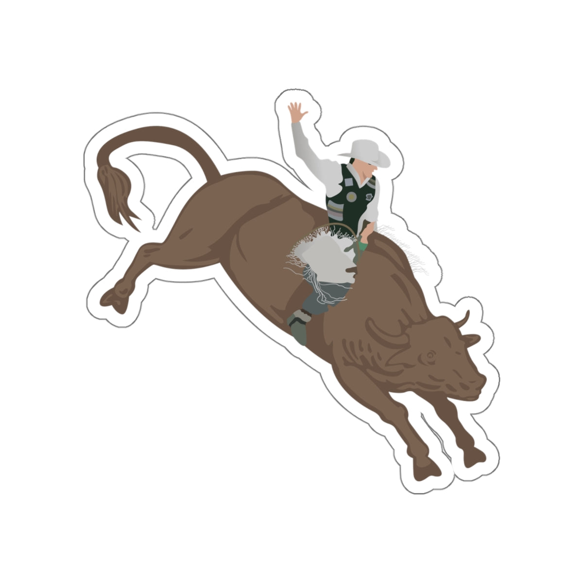 Die-cut stickers - Cowboy - V2