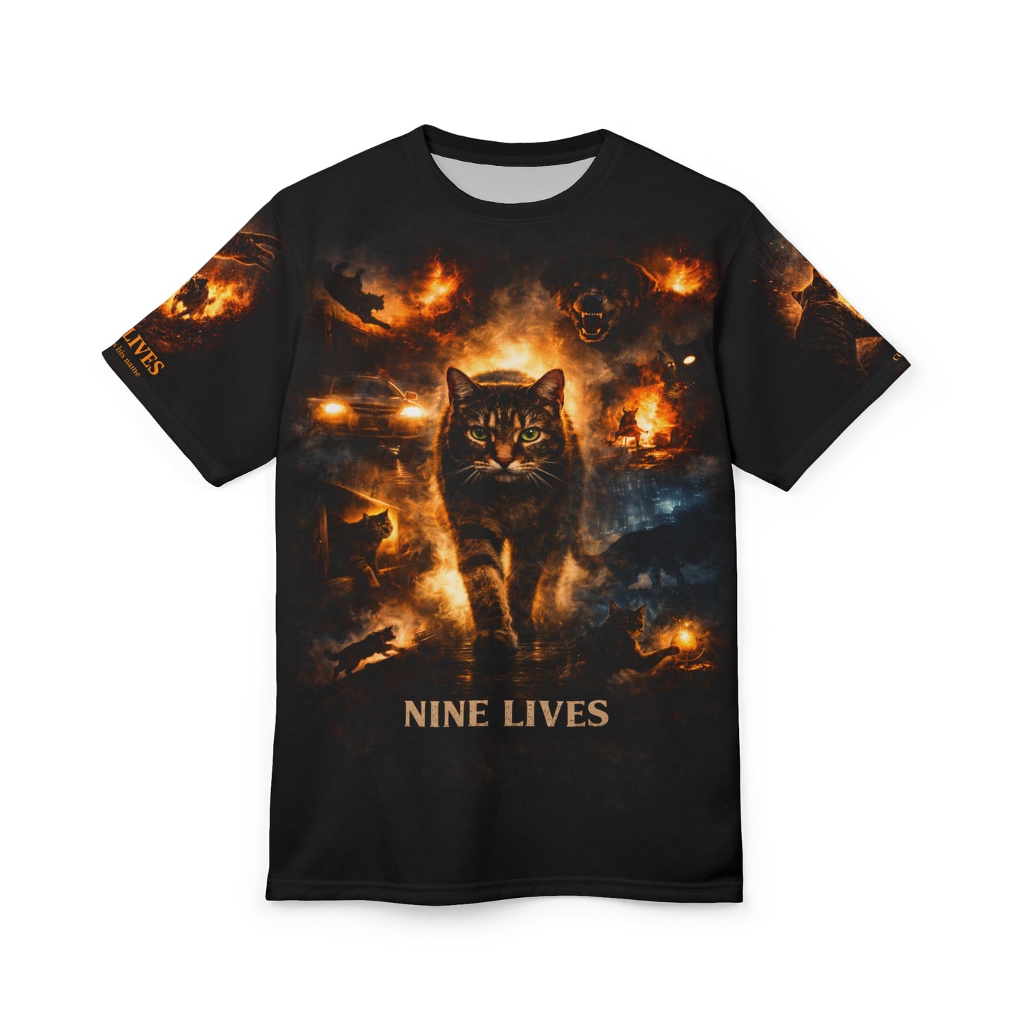His name was "LUCKY"  Tribute Tee | Curiosity Killed the Cat but Experience Brought Him back