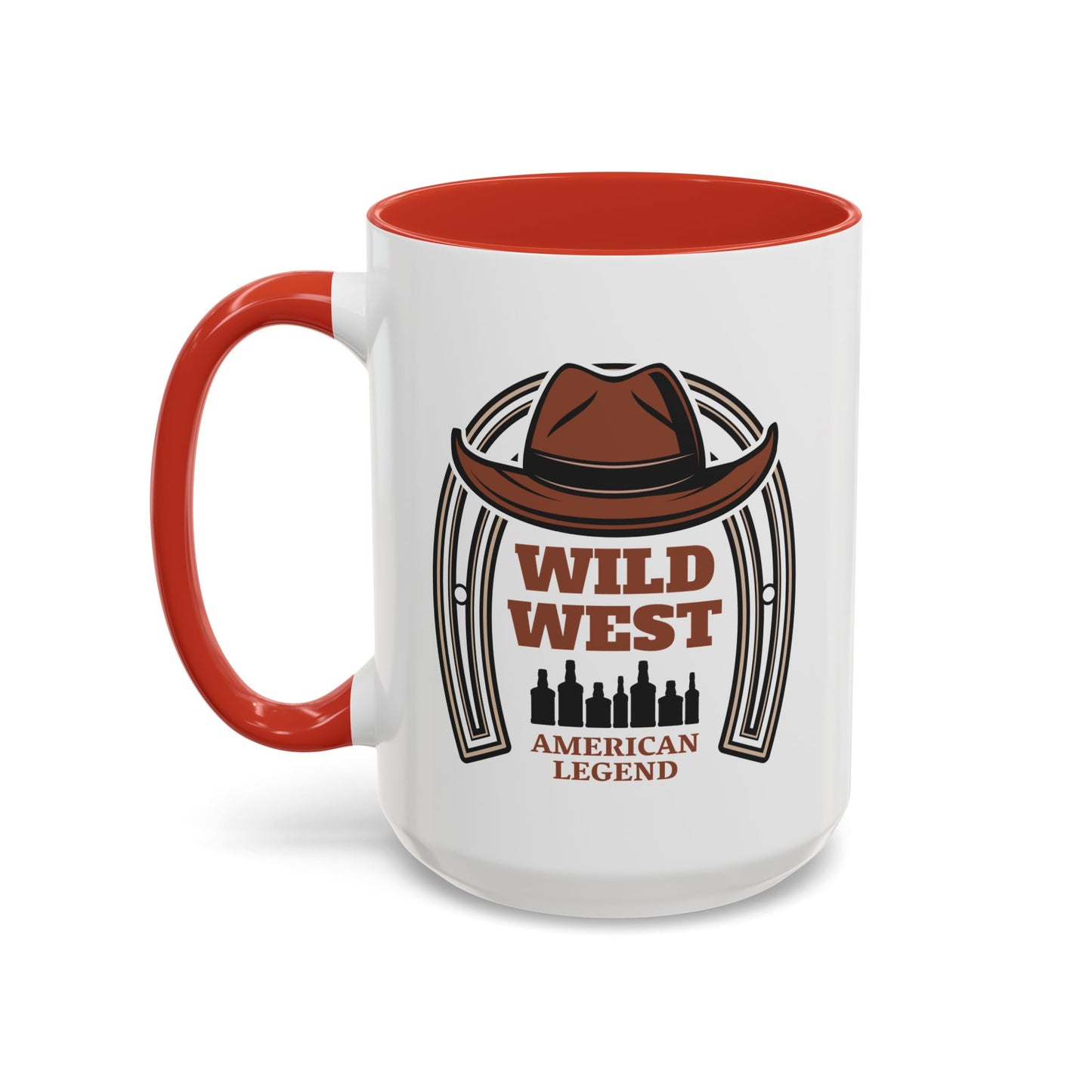 Accent Coffee Mug (11, 15oz) - Wild West - American Legend