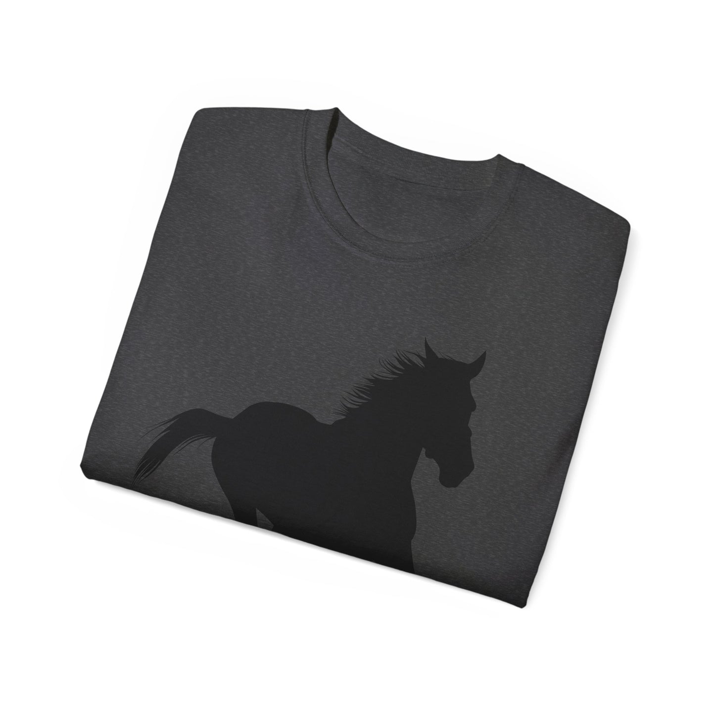 Unisex Ultra Cotton Tee - Wild Horse - Running Leaning Left X 300