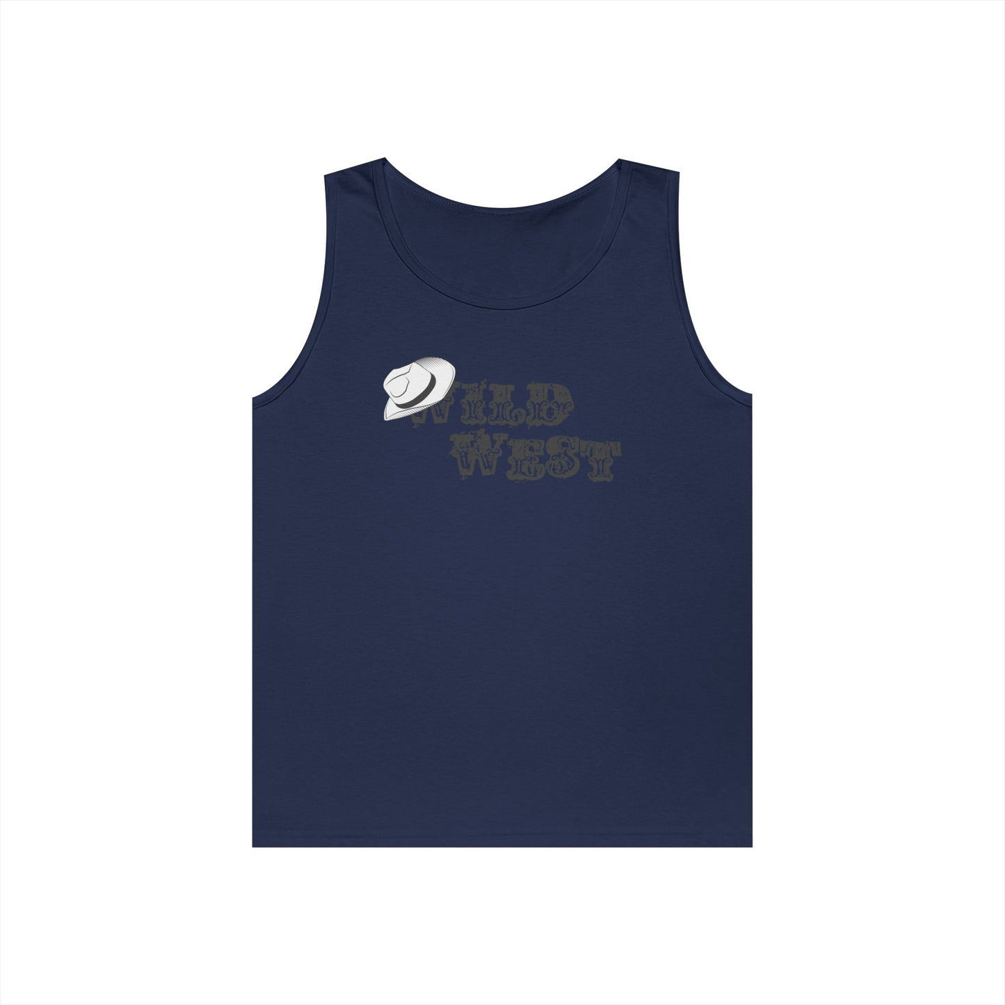 Unisex Heavy Cotton Tank Top - Wild West Hat