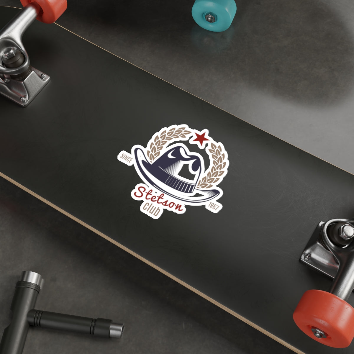 Die-cut stickers - Stetson Club