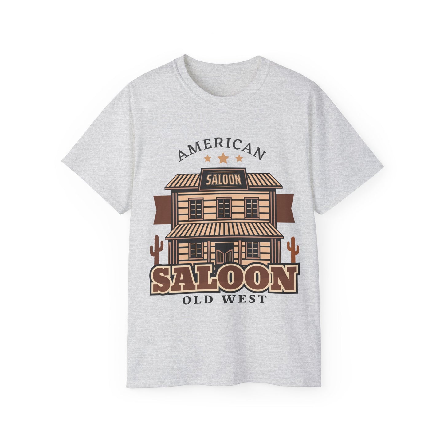 Unisex Ultra Cotton Tee - American Cowboy - Saloon - Wild West