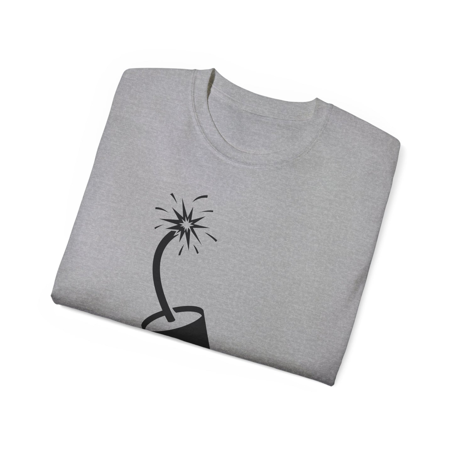 Unisex Ultra Cotton Tee - Dynamite Stick w Burng Fuse X 300