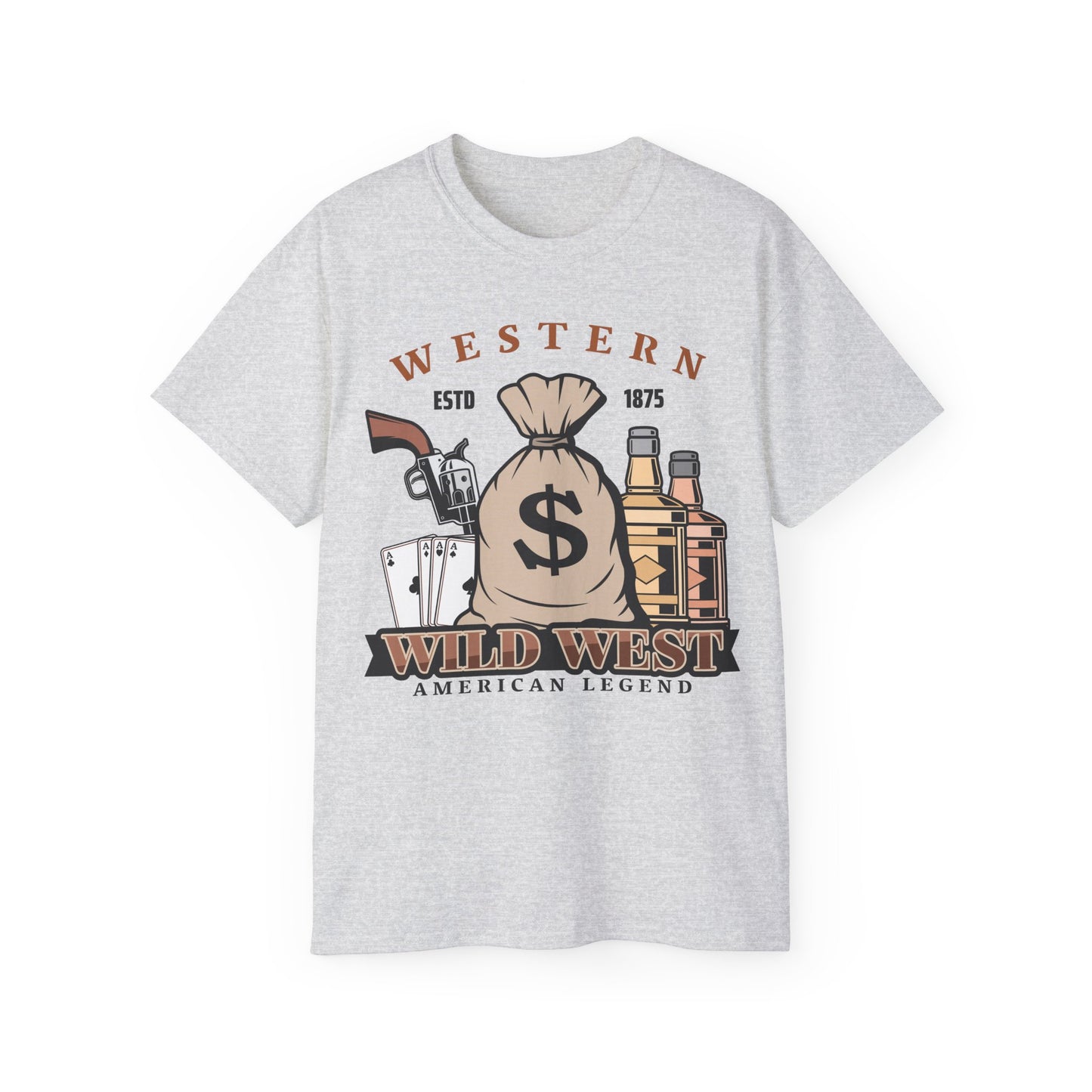 Unisex Ultra Cotton Tee - Western - Wild West - American Legend
