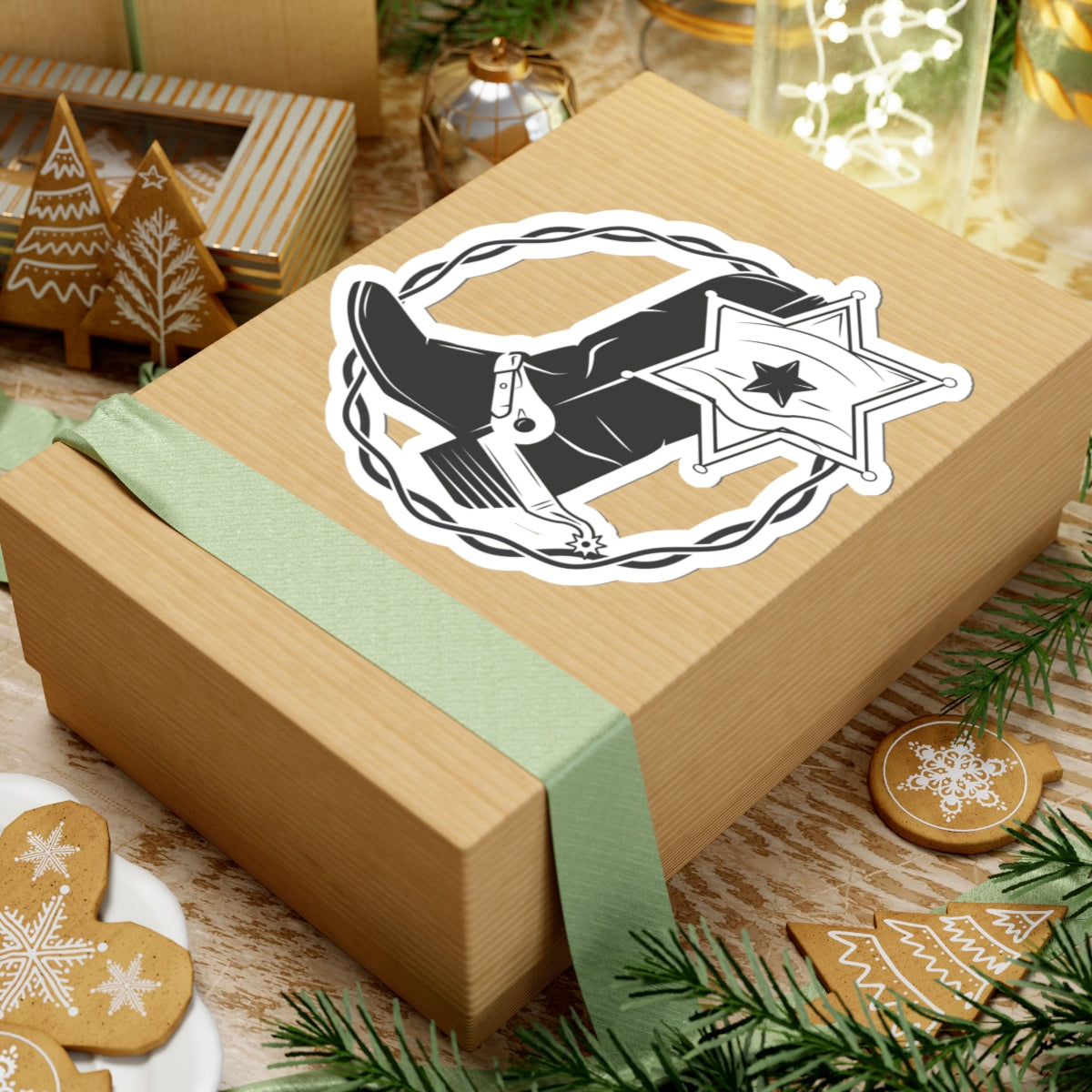 Kiss-Cut Stickers - Boots w Star