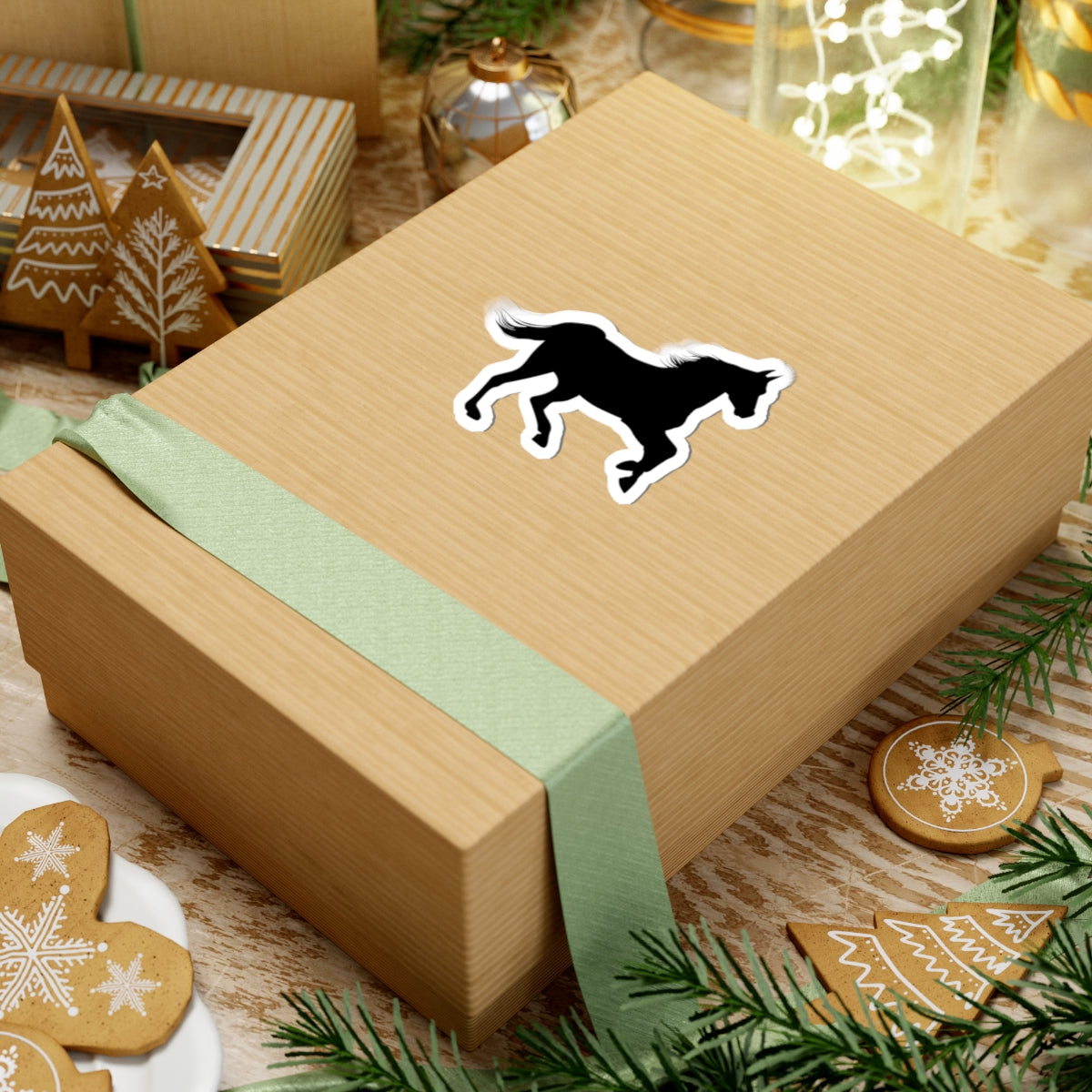 Kiss-Cut Stickers - Wild Horse - Prancing X 300