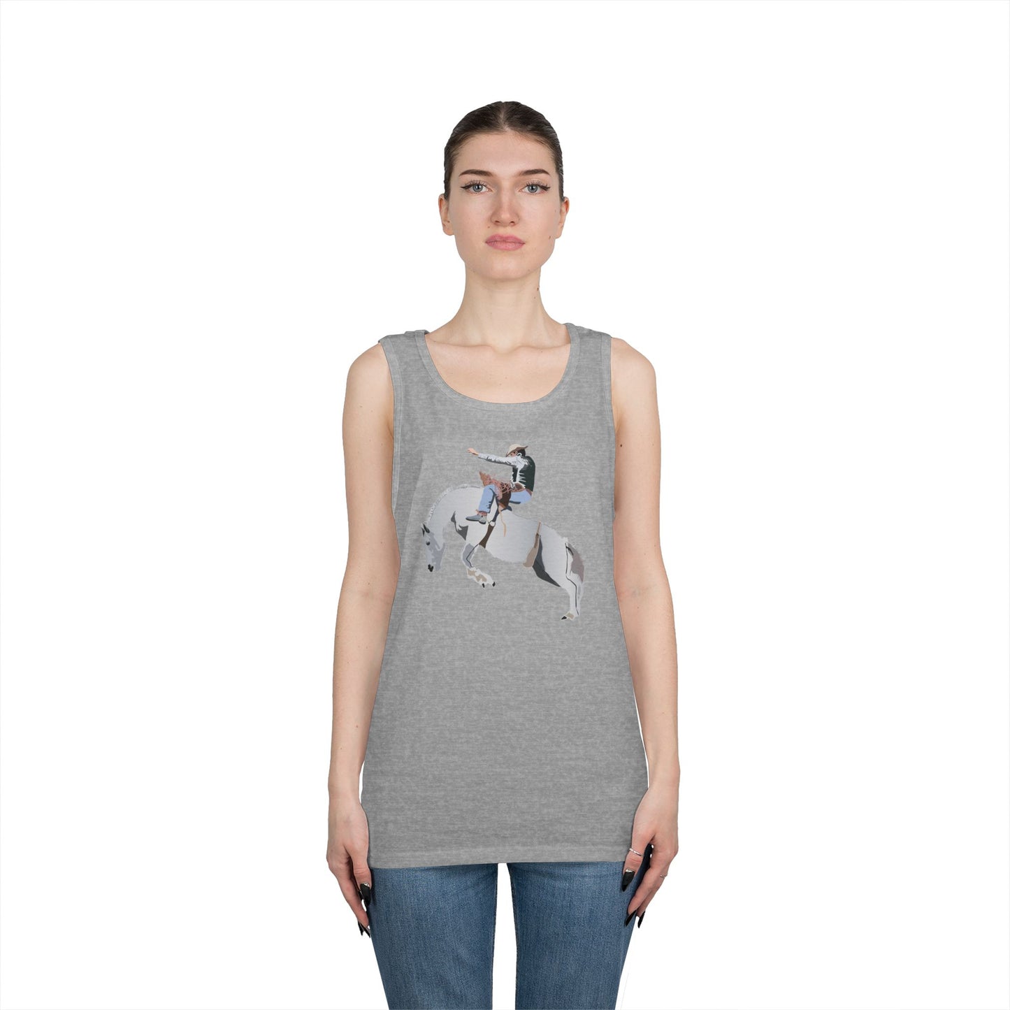 Unisex Heavy Cotton Tank Top - Augusta - Rodeo