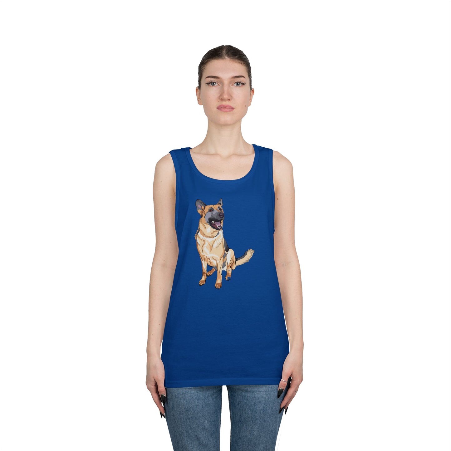 Unisex Heavy Cotton Tank Top - Cowboys Friend - Duke