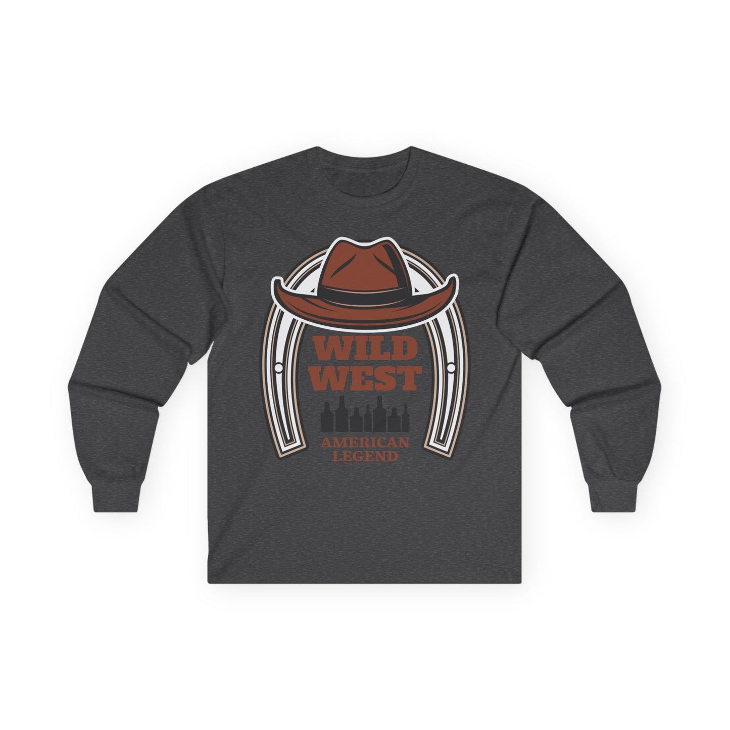 Unisex Ultra Cotton Long Sleeve Tee - Wild West - American Legend