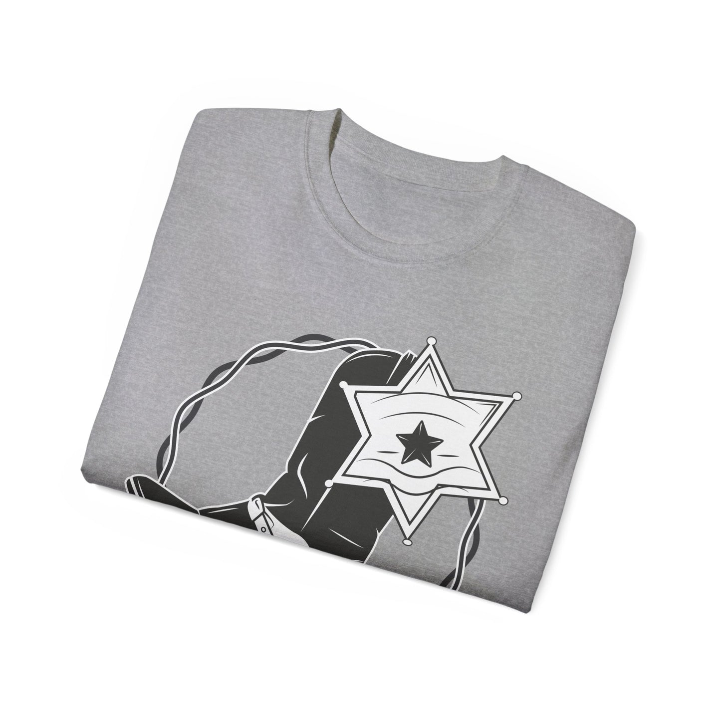Unisex Ultra Cotton Tee - Boots w Star