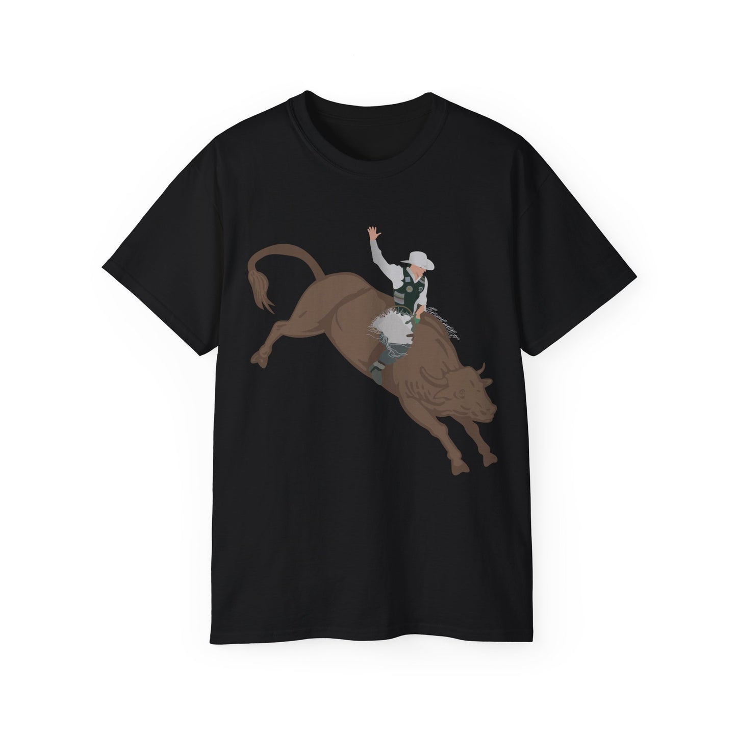 Unisex Ultra Cotton Tee - Cowboy - V2