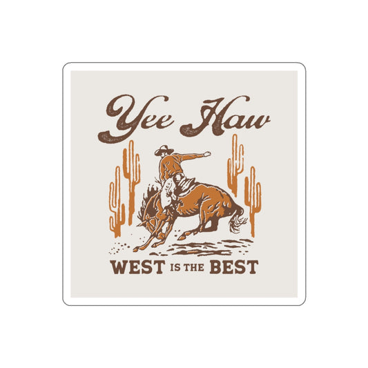 Die-cut stickers - Wild West Cowboy - Yee Haw