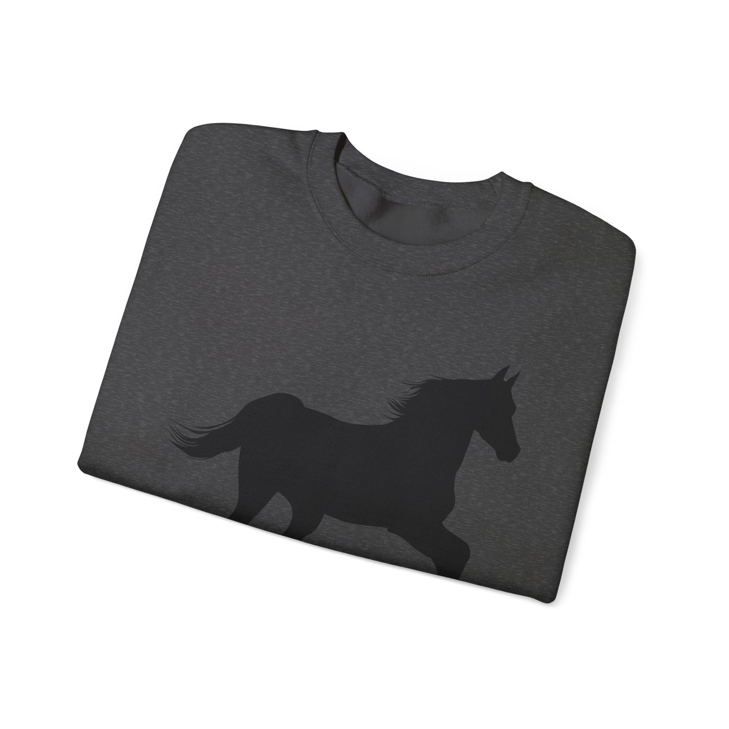 Crewneck Sweatshirt - Wild Horse - Prancing X 300