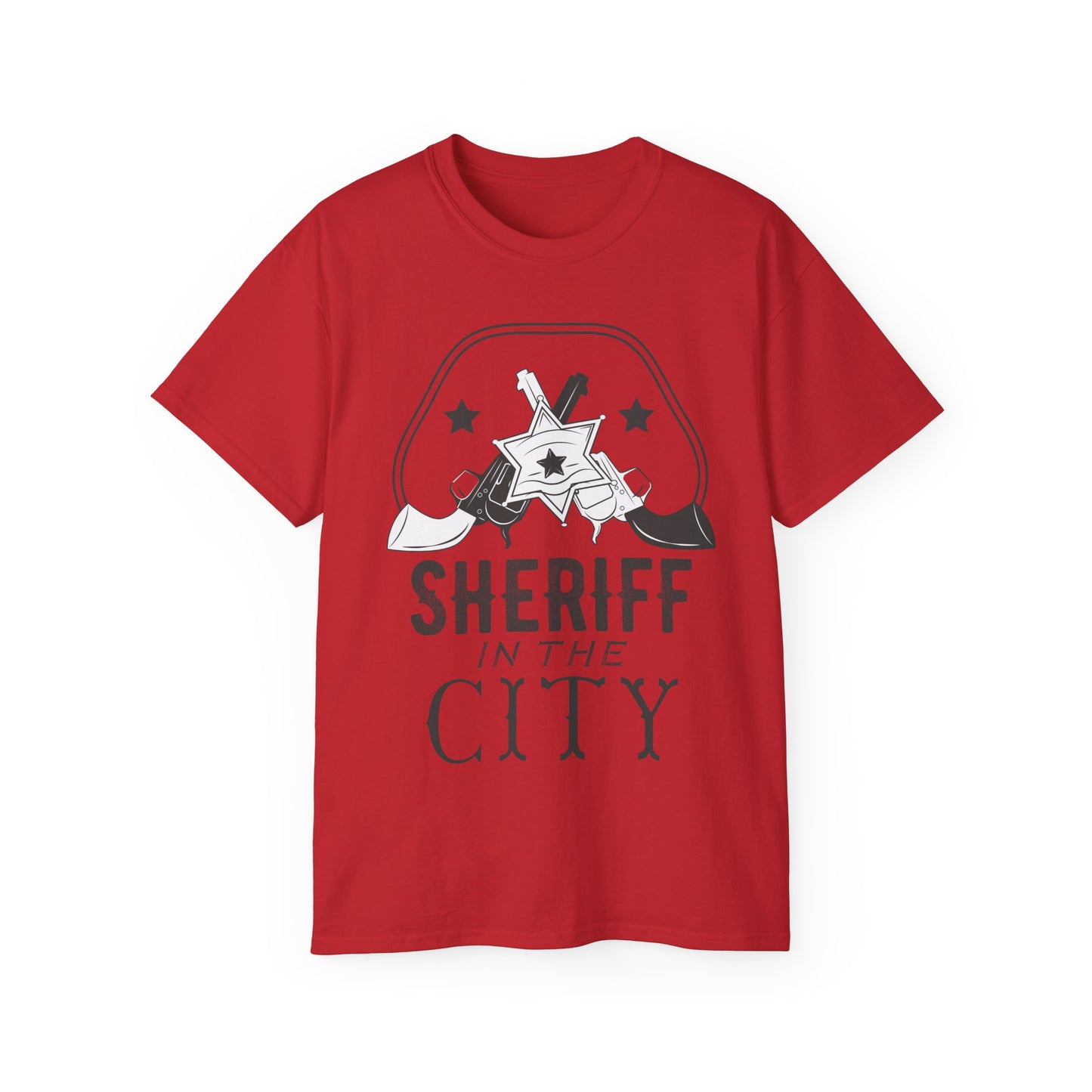 Unisex Ultra Cotton Tee - Sheriff in the City