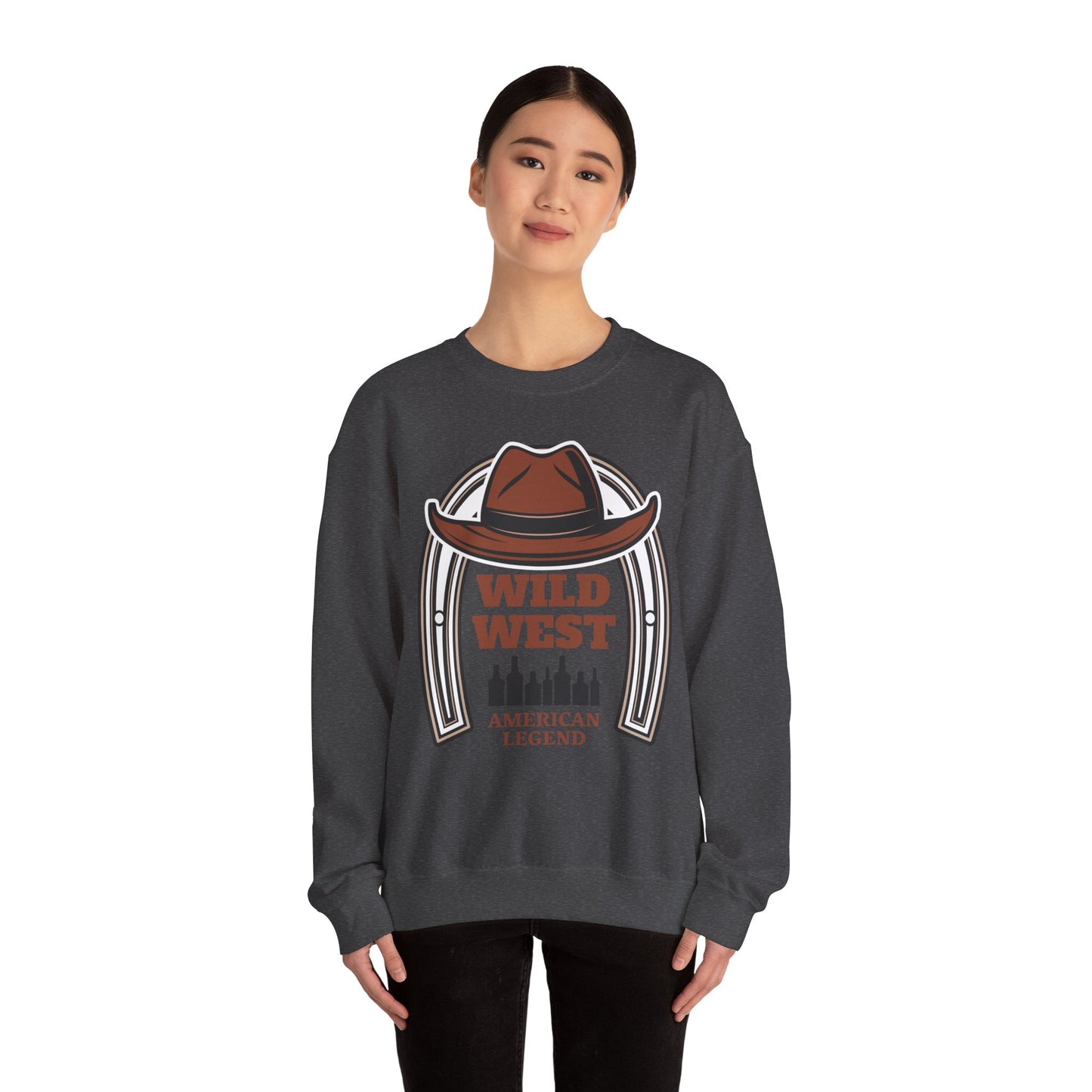 Crewneck Sweatshirt - Wild West - American Legend