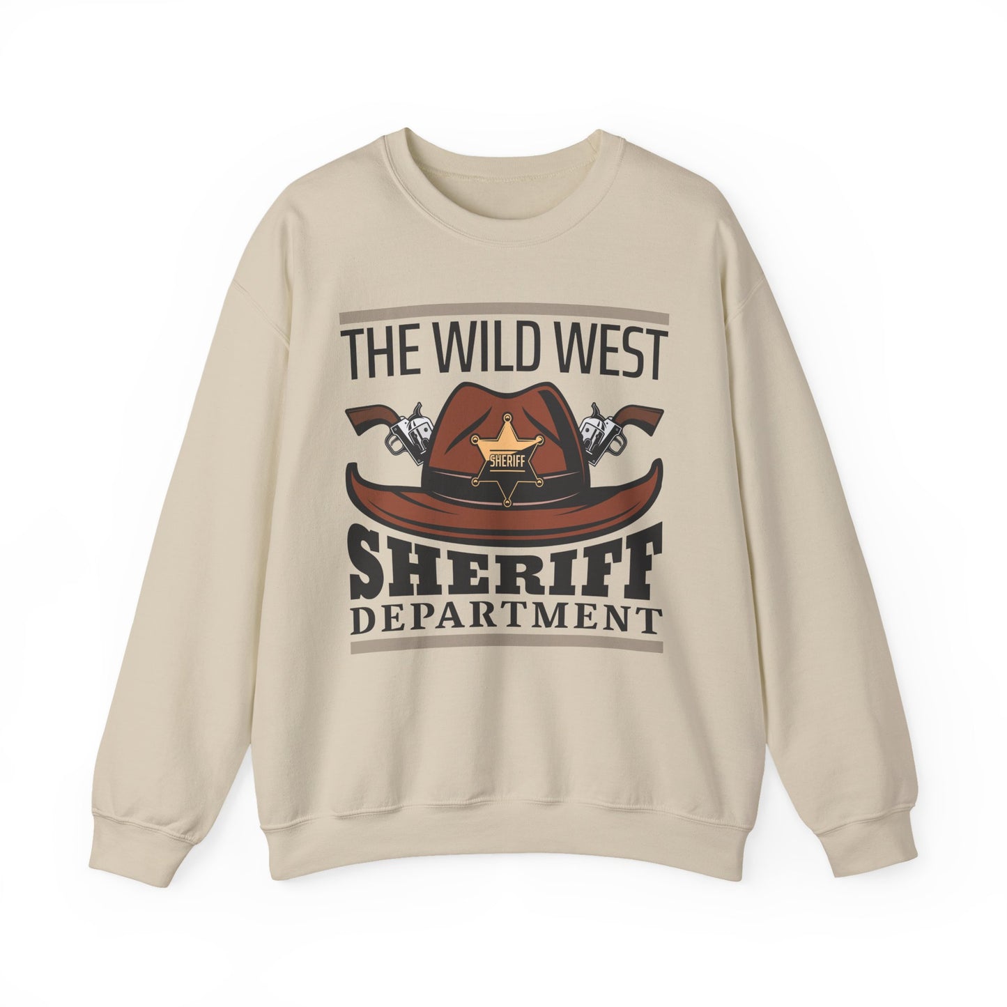 Crewneck Sweatshirt - The Wild West - Sheriff Department