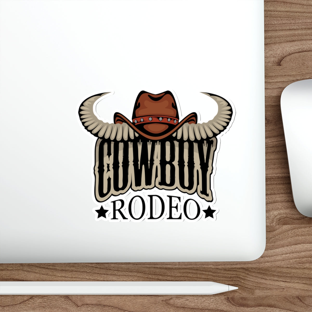 Die-cut stickers - Cowboy Rodeo - Horn