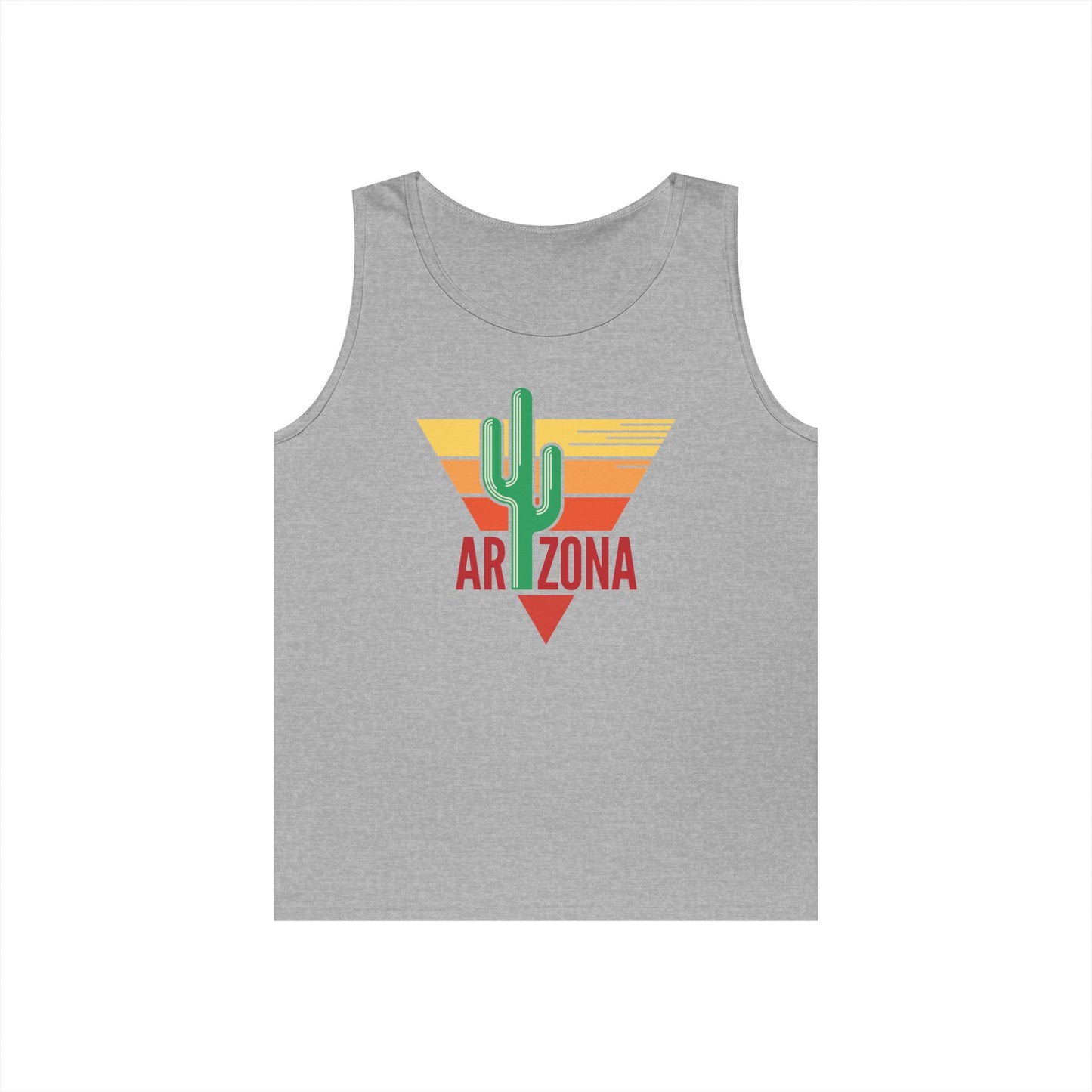 Unisex Heavy Cotton Tank Top - Arizona - Red