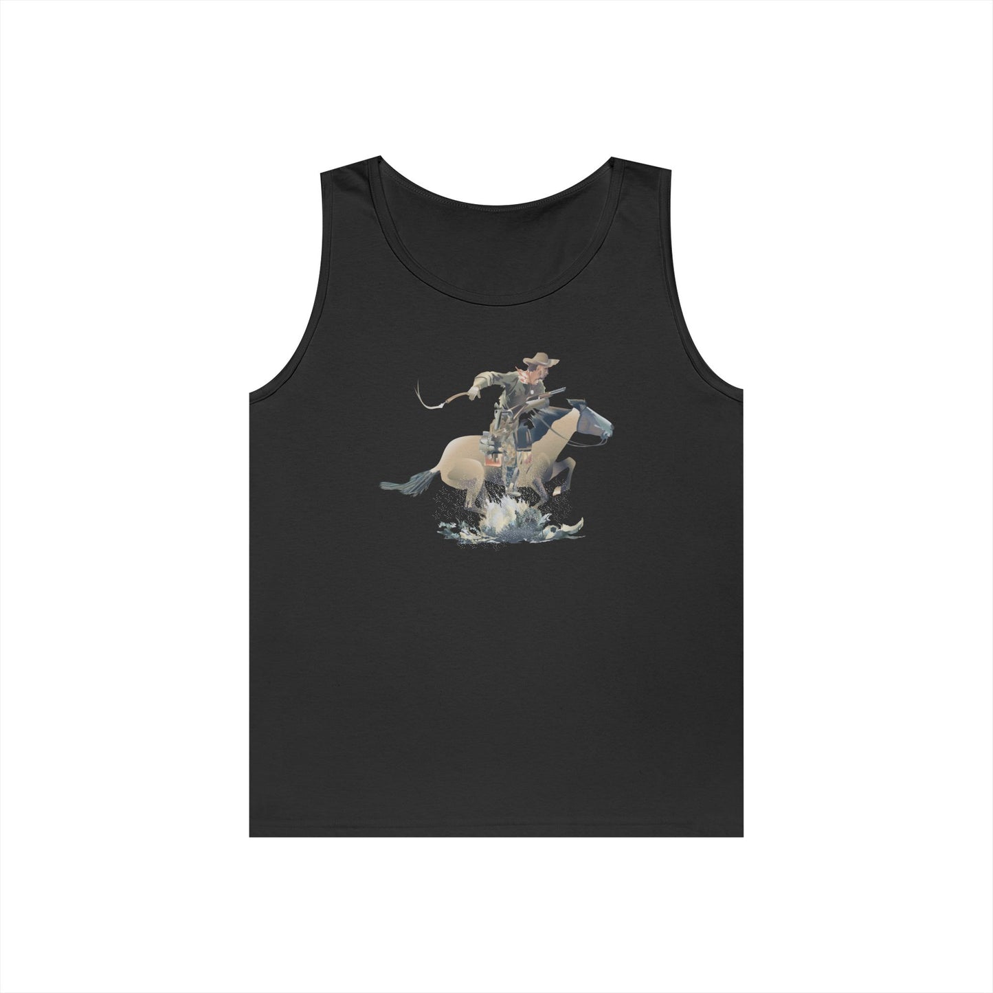 Unisex Heavy Cotton Tank Top - COWBOY