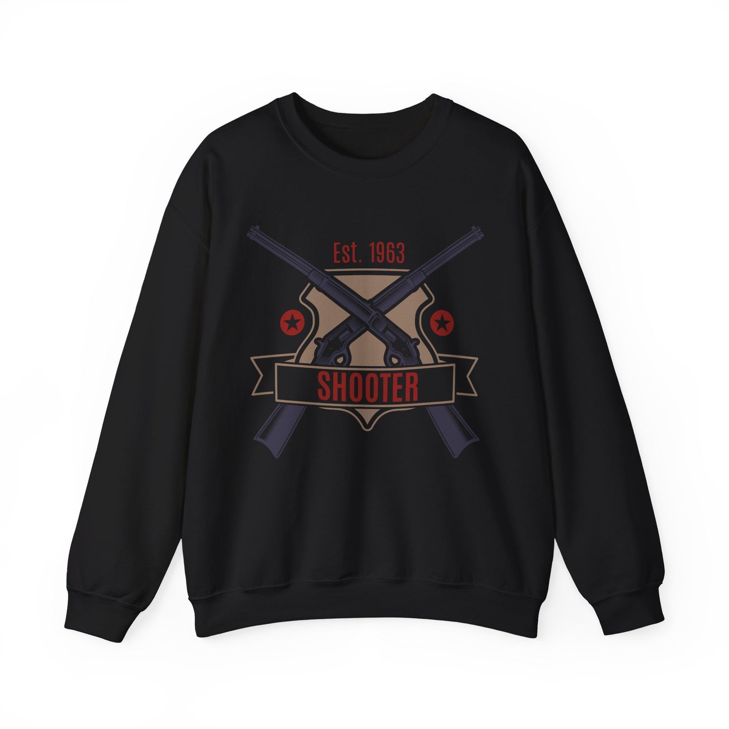 Crewneck Sweatshirt - Shooter - Revolver