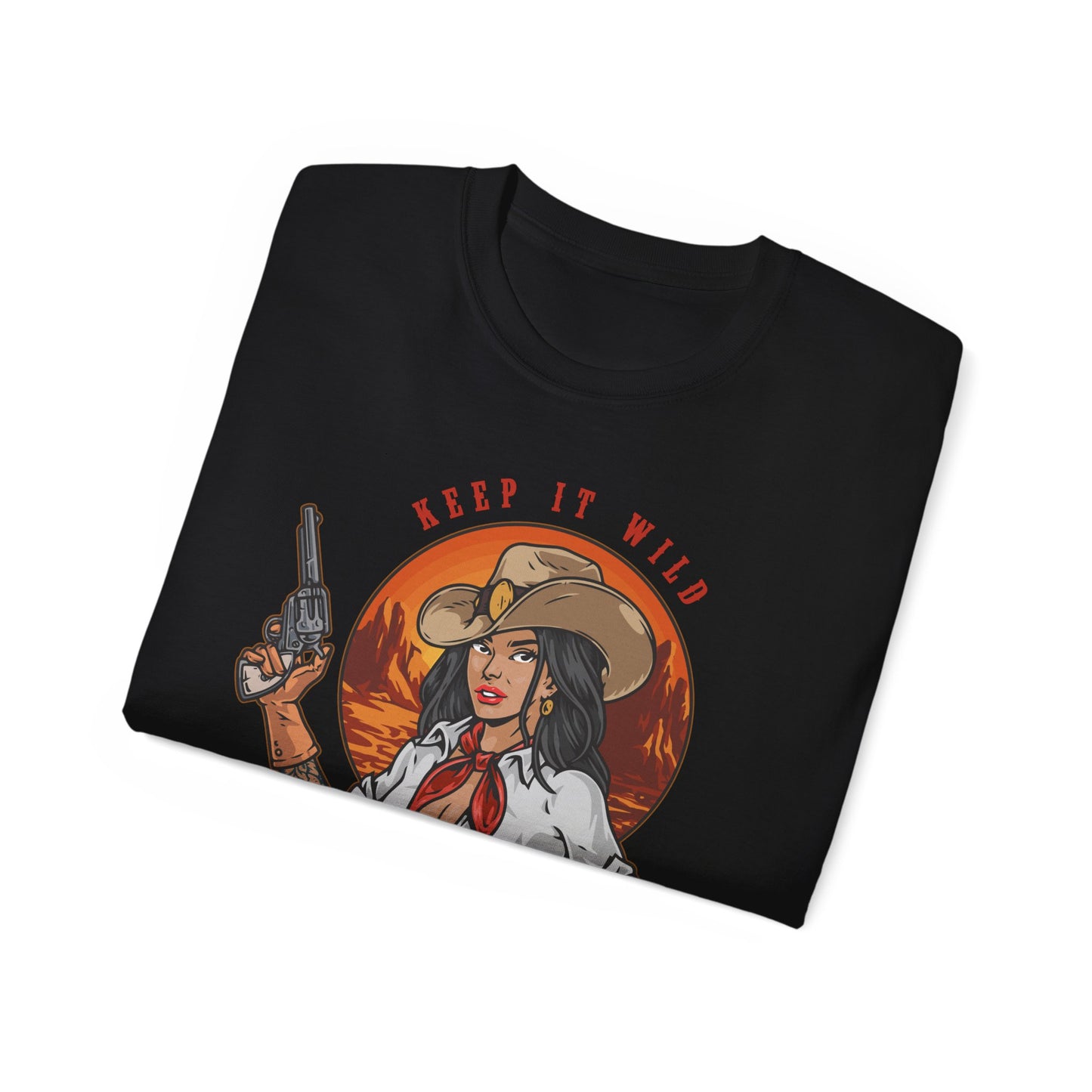 Unisex Ultra Cotton Tee - Keep It Wild - Spirit of Freedom