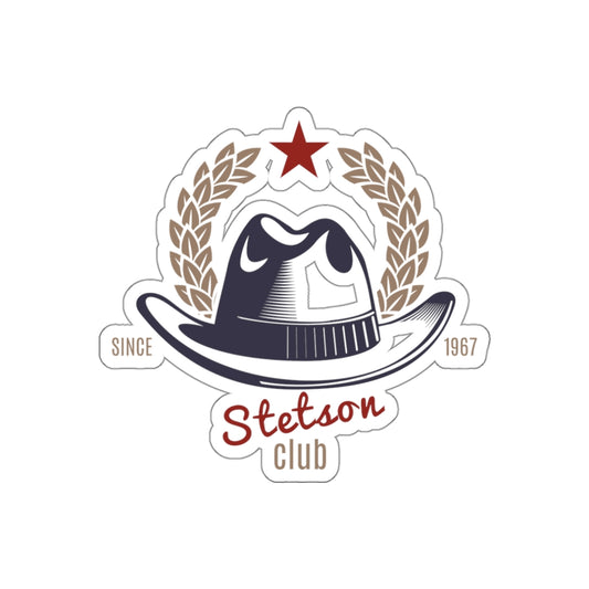 Die-cut stickers - Stetson Club