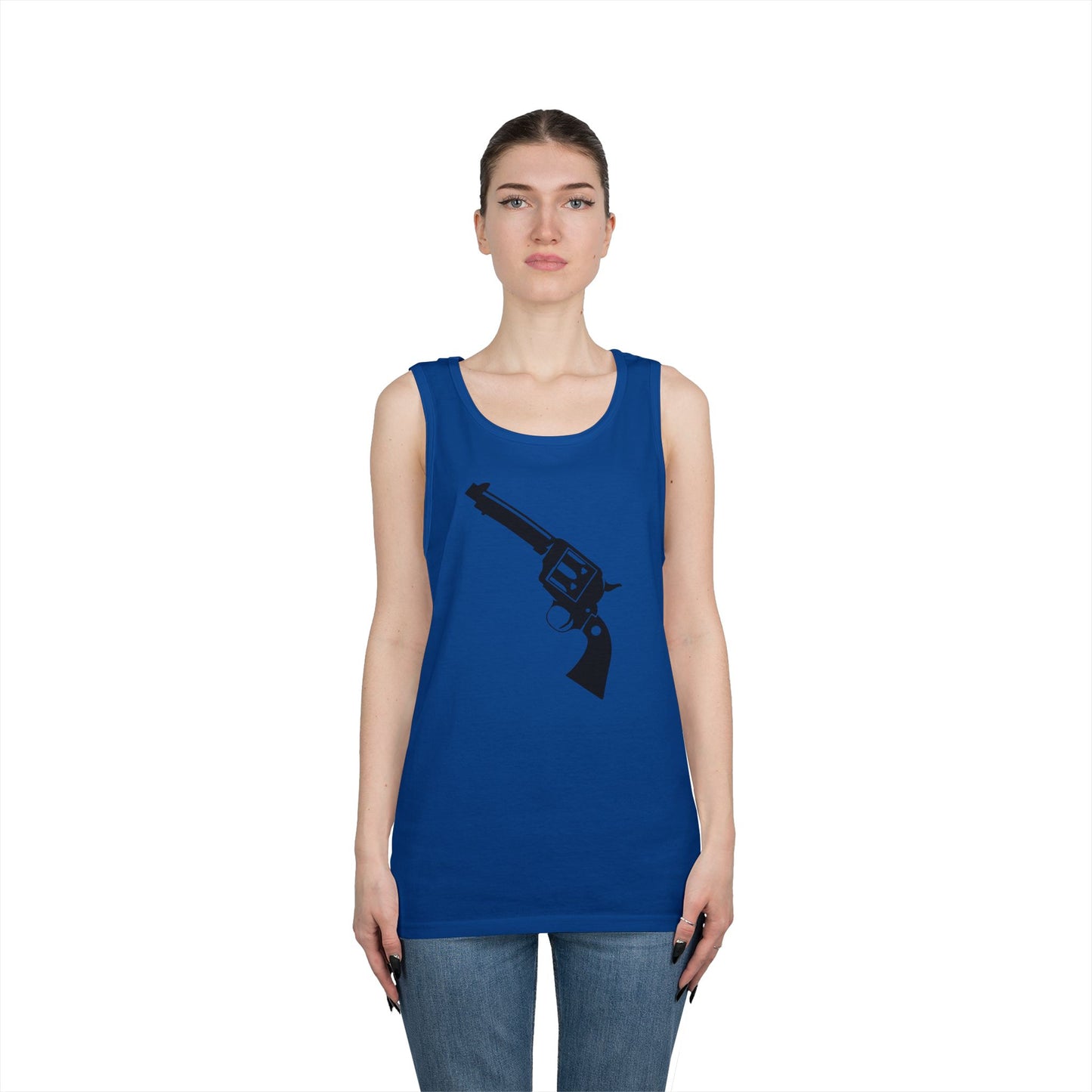 Unisex Heavy Cotton Tank Top - Six-Shooter X 300