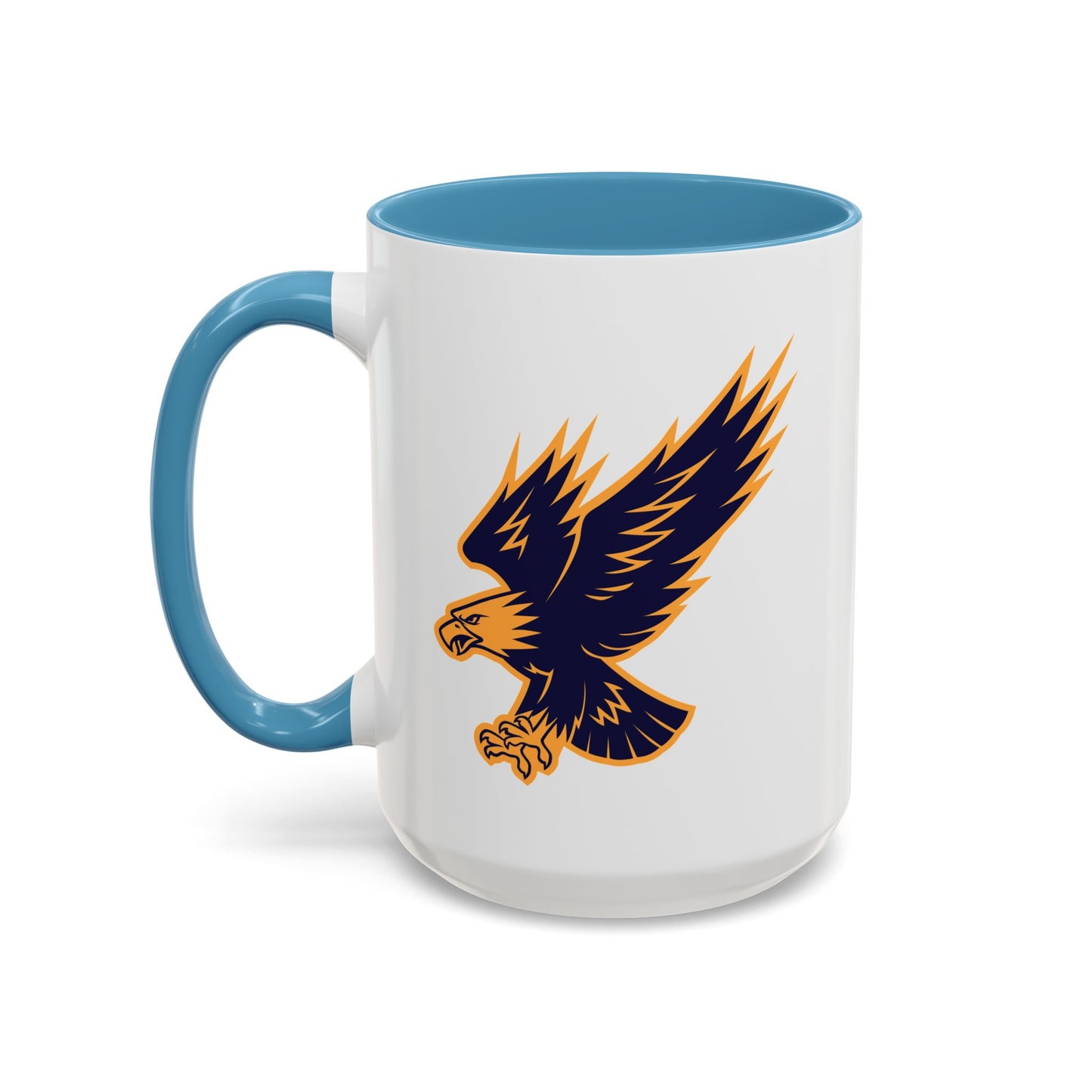 Accent Coffee Mug (11, 15oz) - Attacking Eagle