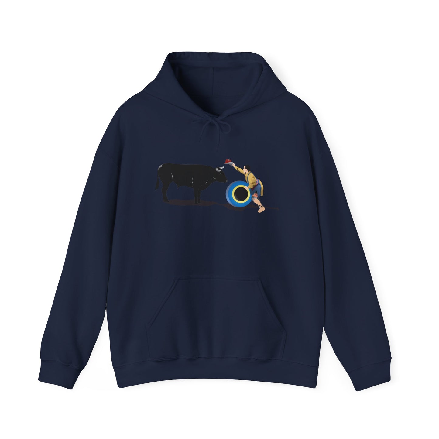 Unisex Hoodie - Clown and Bull